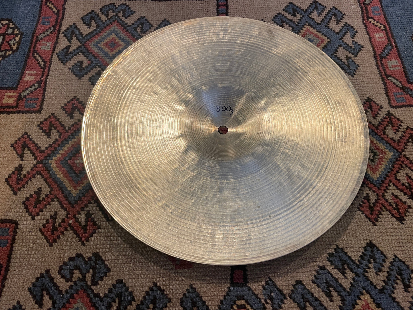 13" Zildjian K Hi-Hat Top Cymbal Single IAK 800g