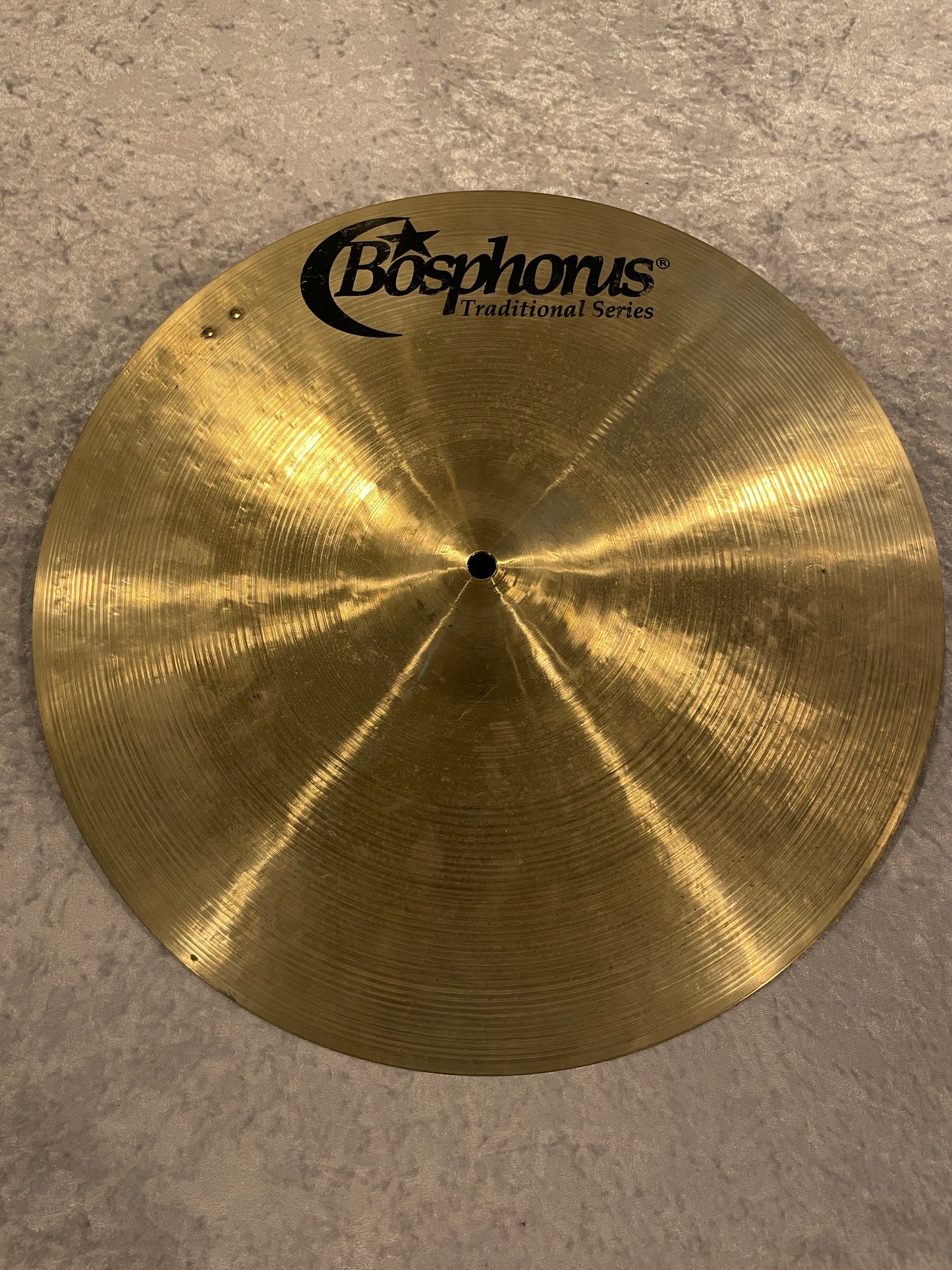 17" Bosphorus Traditional Series Medium Thin Crash Cymbal 1187g