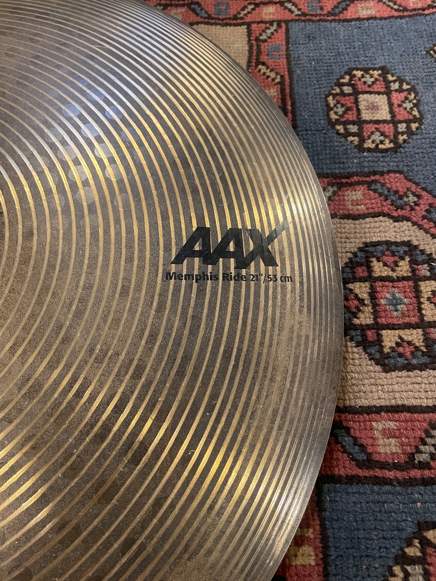 21" Sabian AAX Memphis Ride Cymbal 2506g