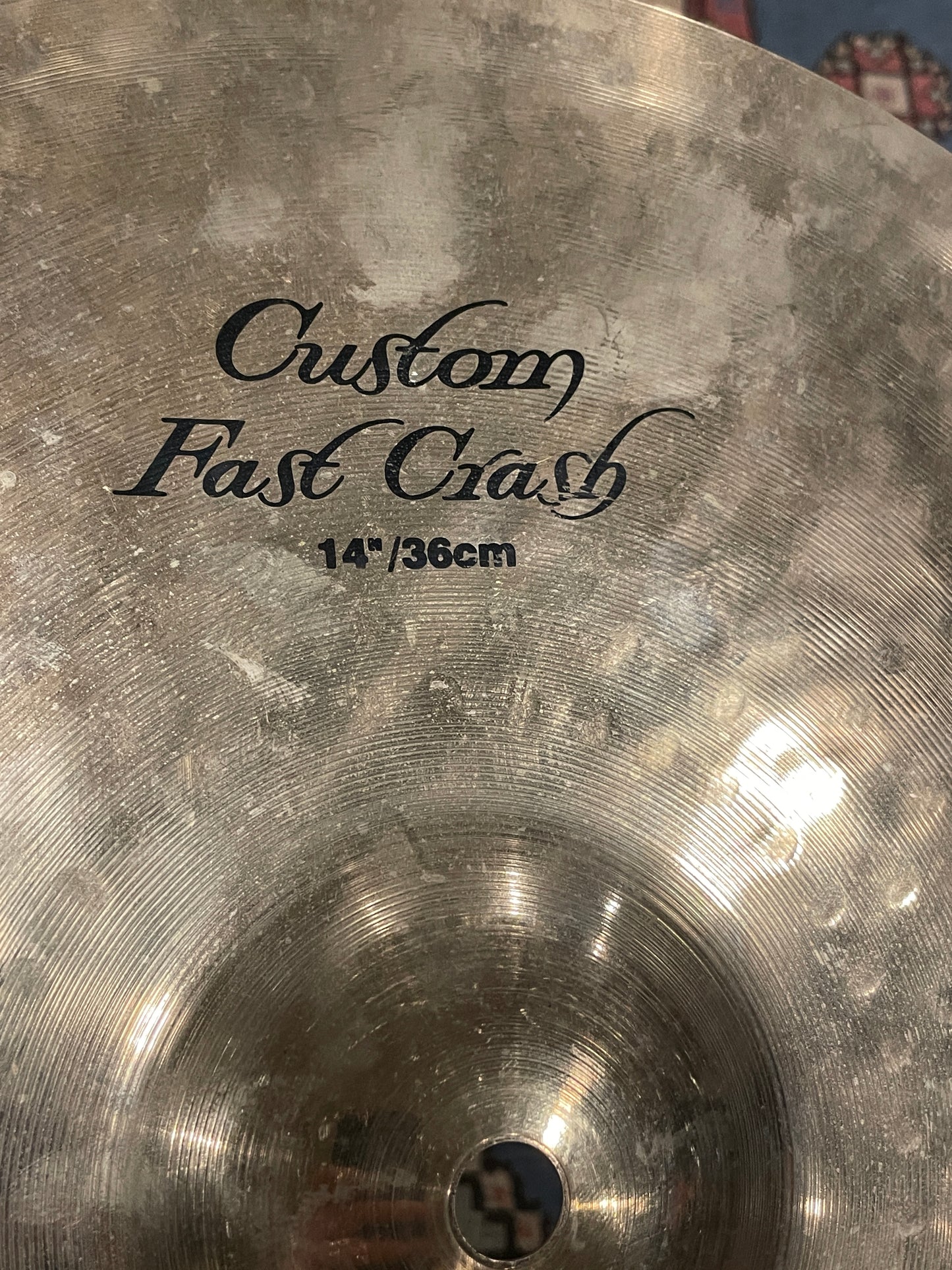14" Zildjian K Custom Fast Crash Cymbal 742g