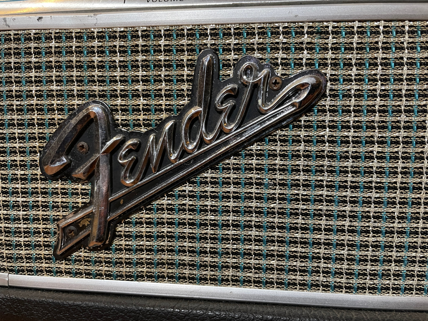 1968 Fender Silverface Bassman Amplifier Head AB165