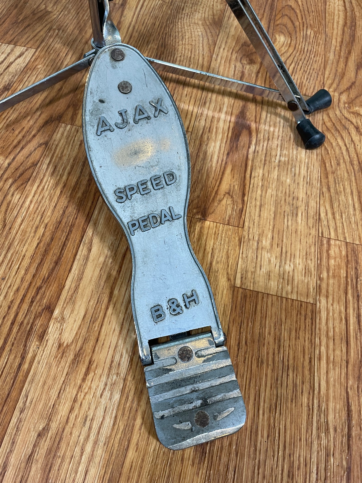 Rare 1950s Ajax Hi-Hat Stand & Snare Drum Stand