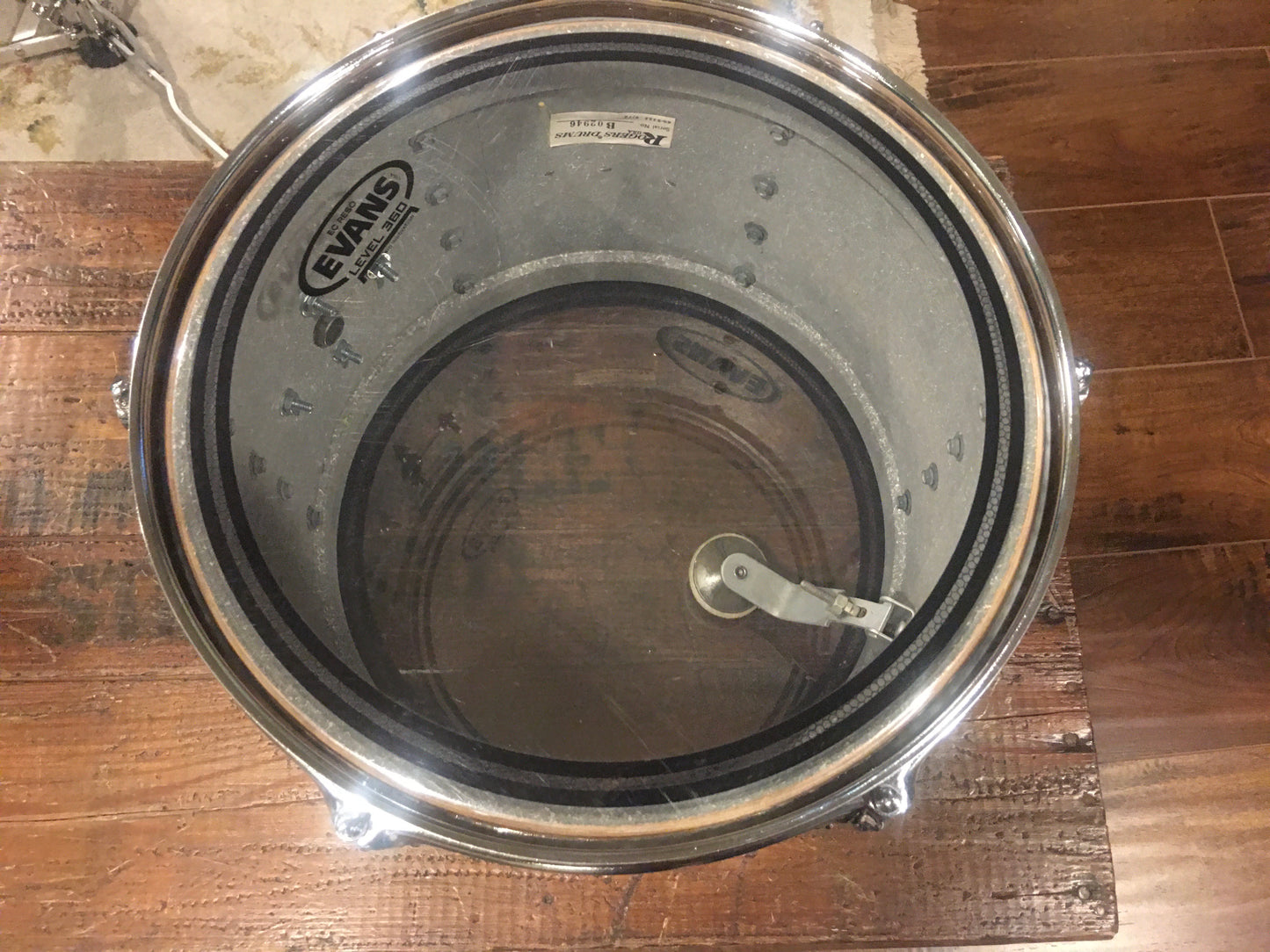 1970s Rogers 8x12 Koa Single Tom Drum - Swivomatic