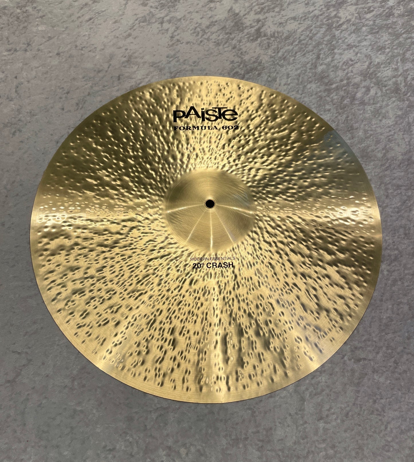 20" Paiste Formula 602 Modern Essentials Crash Cymbal 1972g