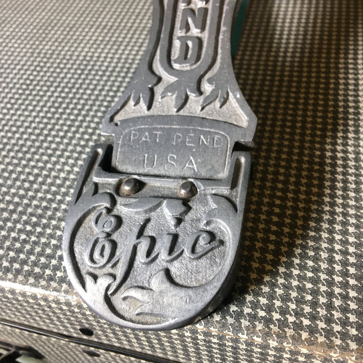 Vintage Slingerland Epic Bass Drum Pedal w/ Red Frame