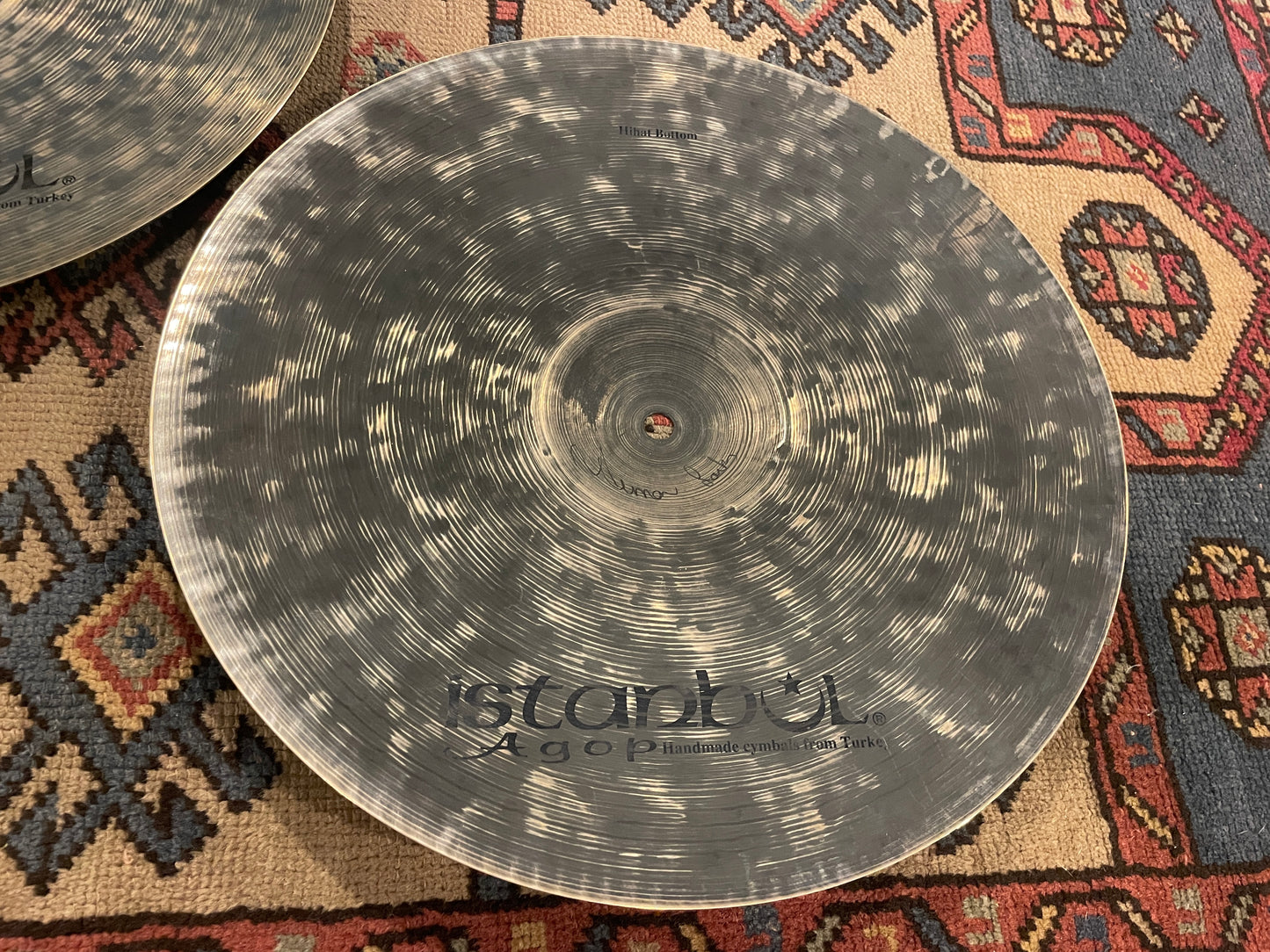 15" Istanbul Agop OM Hi-Hat Cymbal Pair 998g/1120g