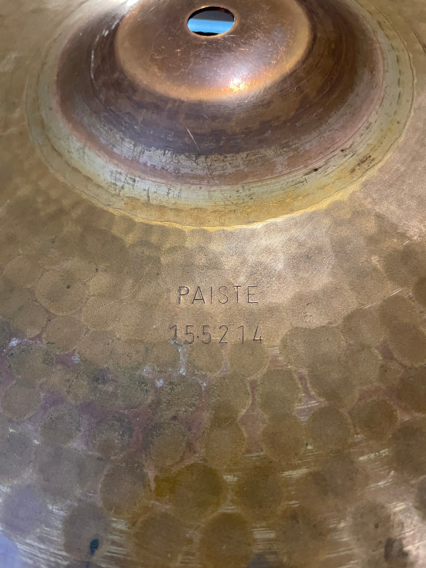 15" Paiste Rude Hi-Hat Cymbal Pair 1060g/1354g
