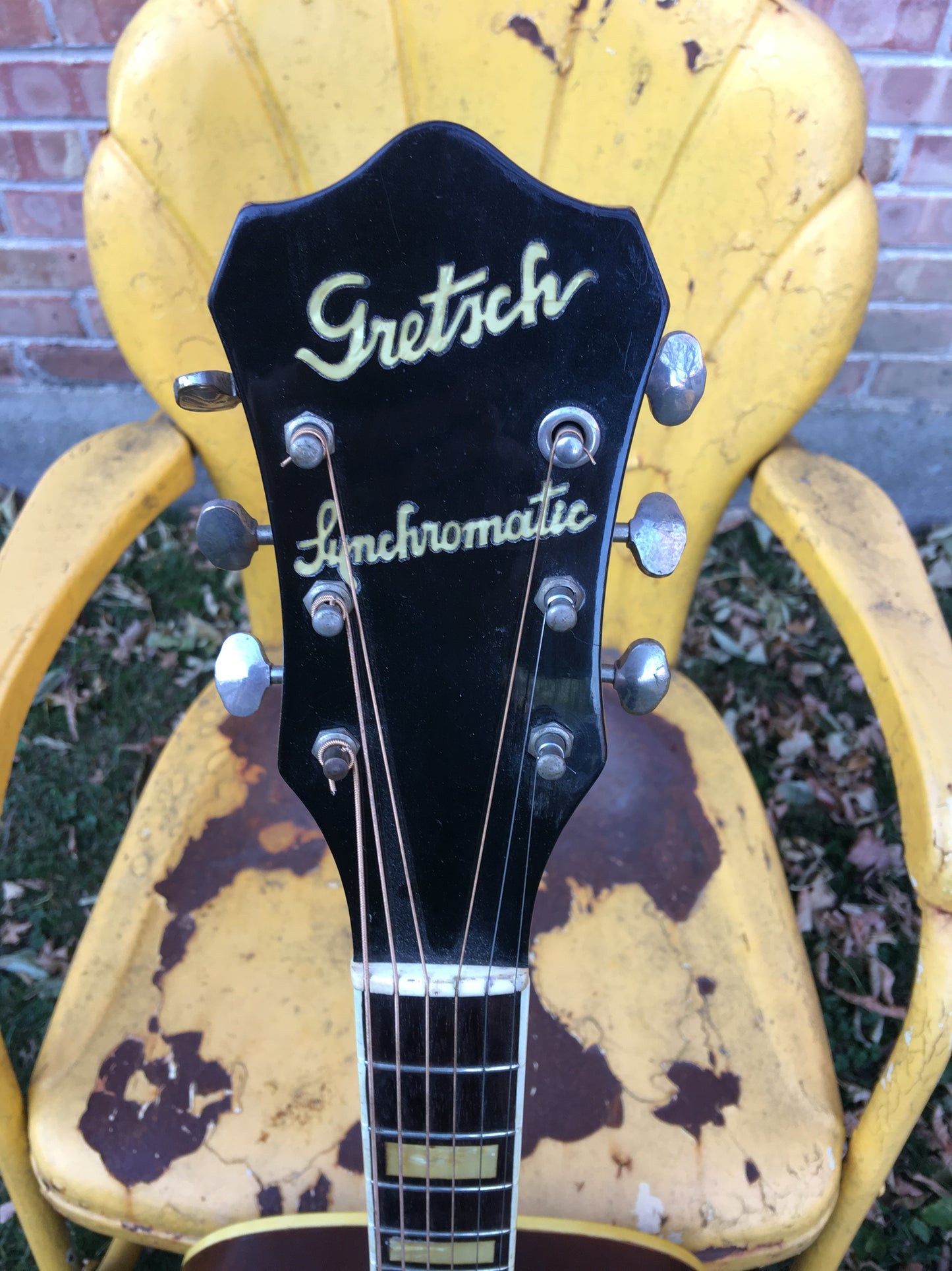 1946-1949 Gretsch Synchromatic 100 Sunburst Archtop Acoustic Guitar