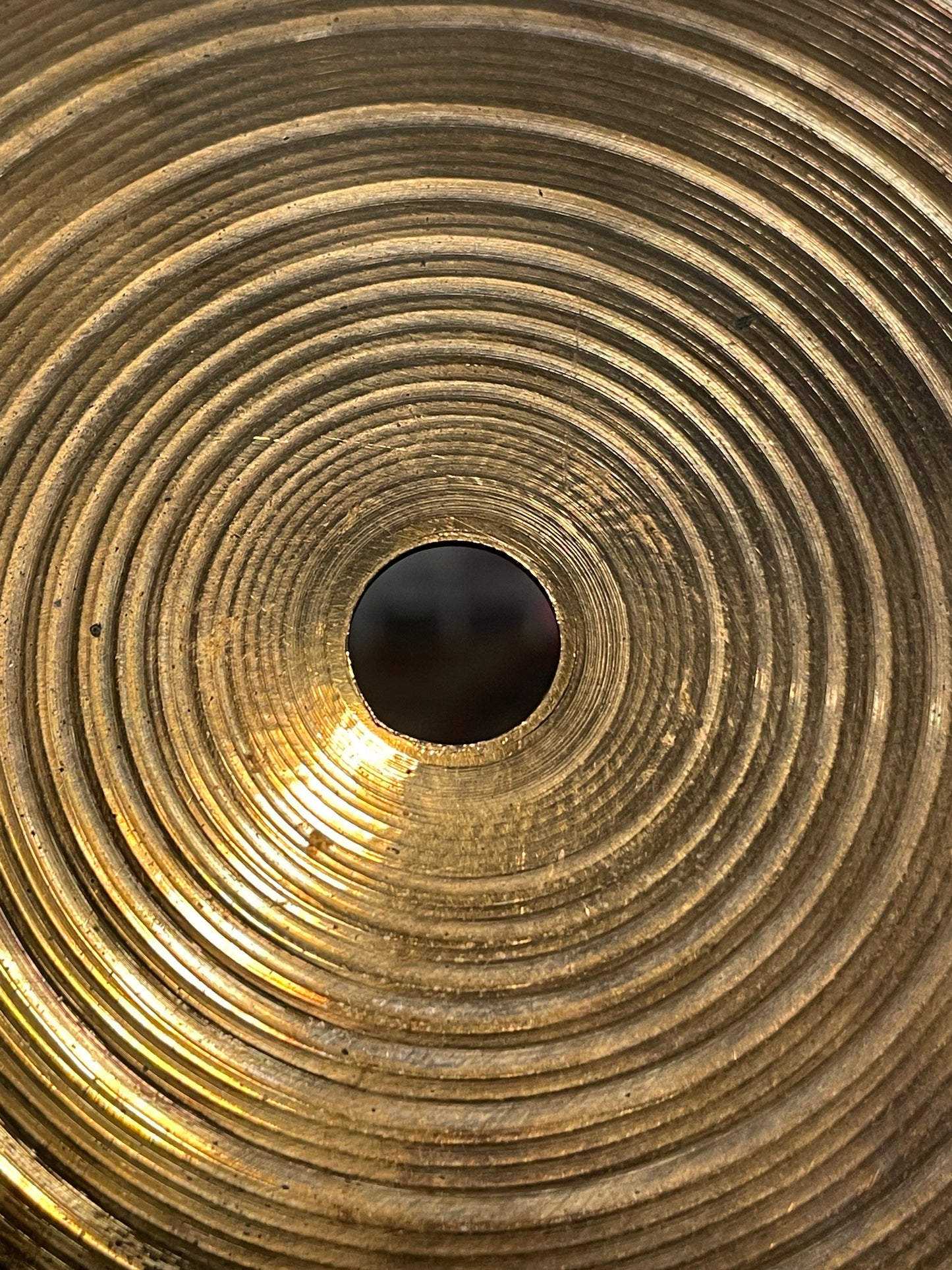 20" Paiste 1978 Black Label 2002 Flat Ride Cymbal 1986g