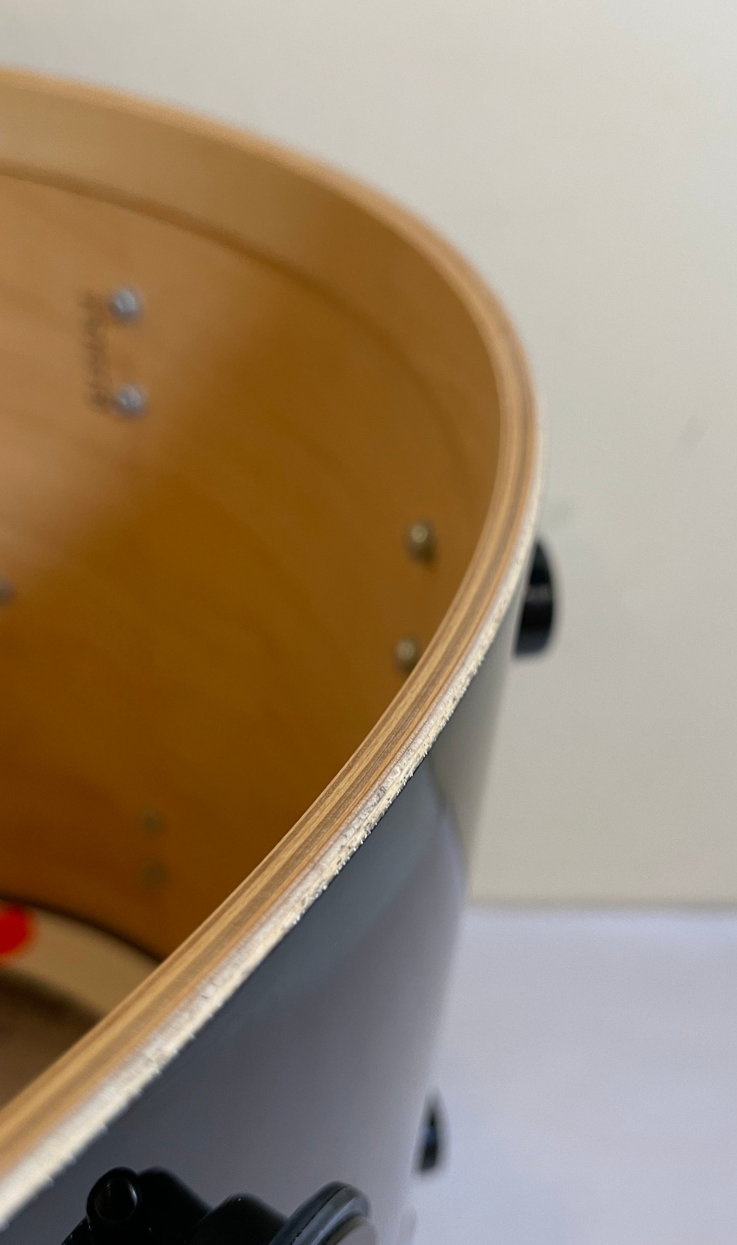 2004 DW 16x18 Virgin Bass Drum Black Lacquer Drum Workshop Collector's Series