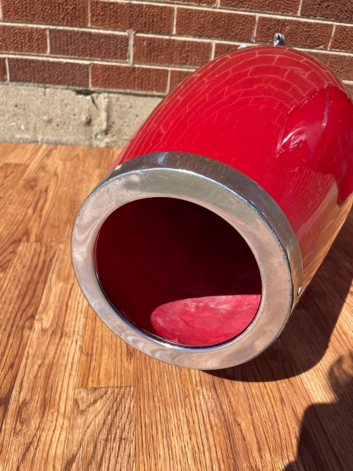 Toca Fiberglass Conga Pair 10" & 11" Red