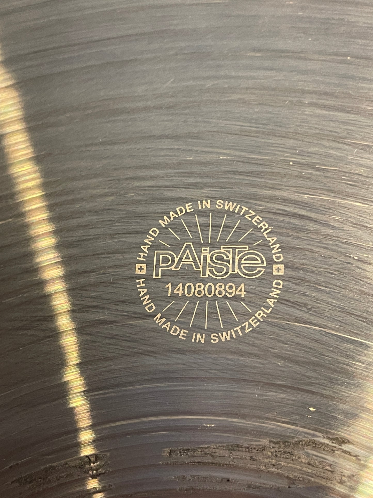 14" Paiste 2002 Sound Edge Hi-Hat Cymbal Pair 968g/1078g