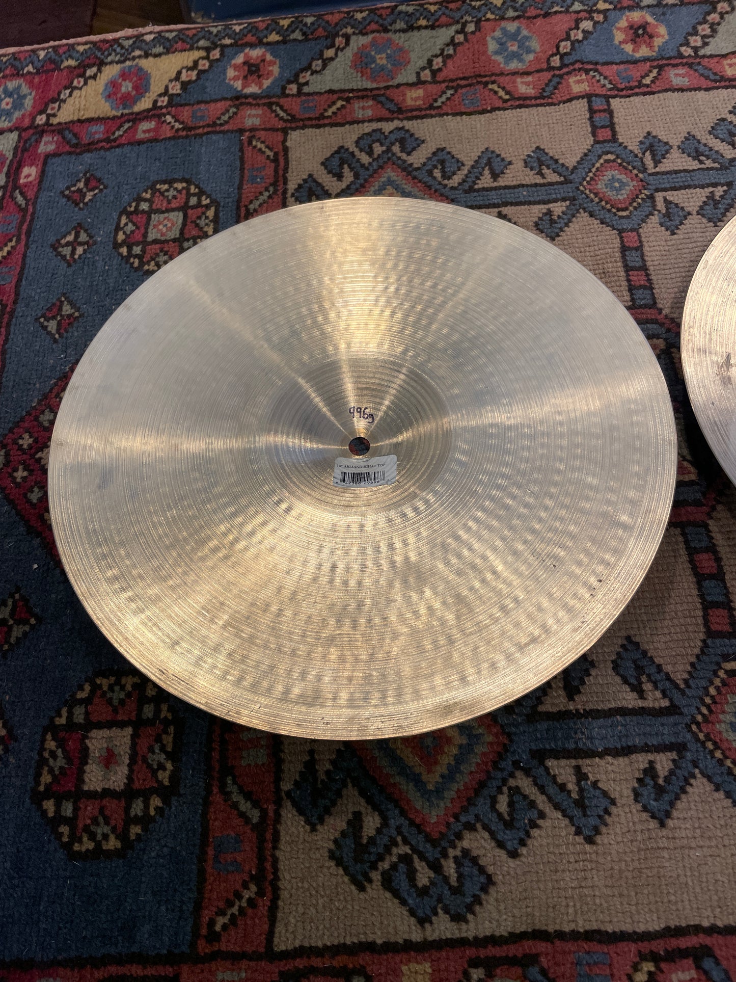 14" Zildjian A Armand Hi-Hat Cymbal Pair 996g/1260g A8007 *Video Demo*