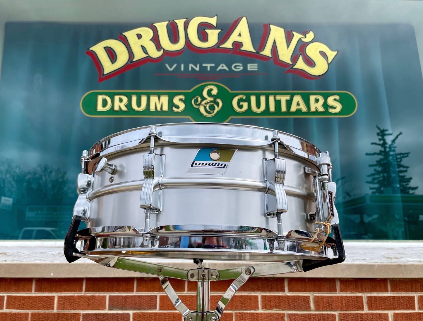 1970 Ludwig 5x14 No. 404 Acrolite Snare Drum