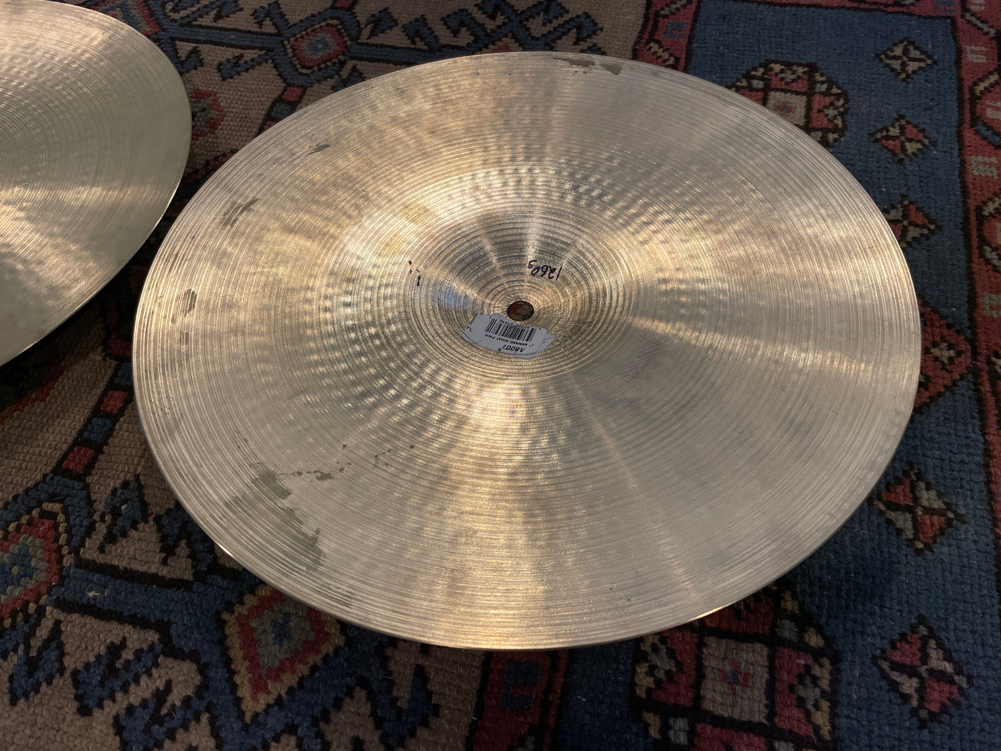 14" Zildjian A Armand Hi-Hat Cymbal Pair 996g/1260g A8007 *Video Demo*