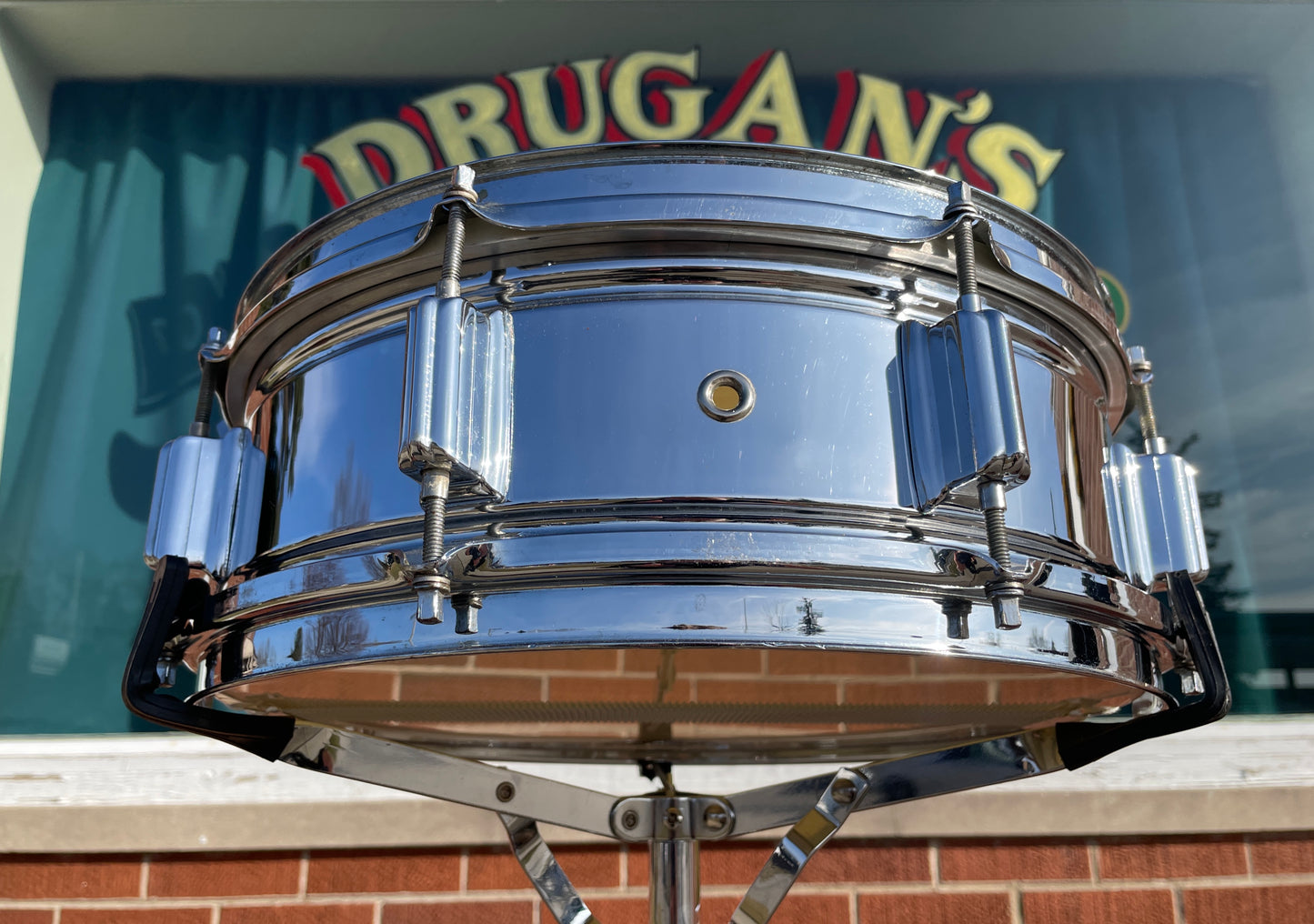1960s Rogers 5x14 Powertone Snare Drum Cleveland Era COB