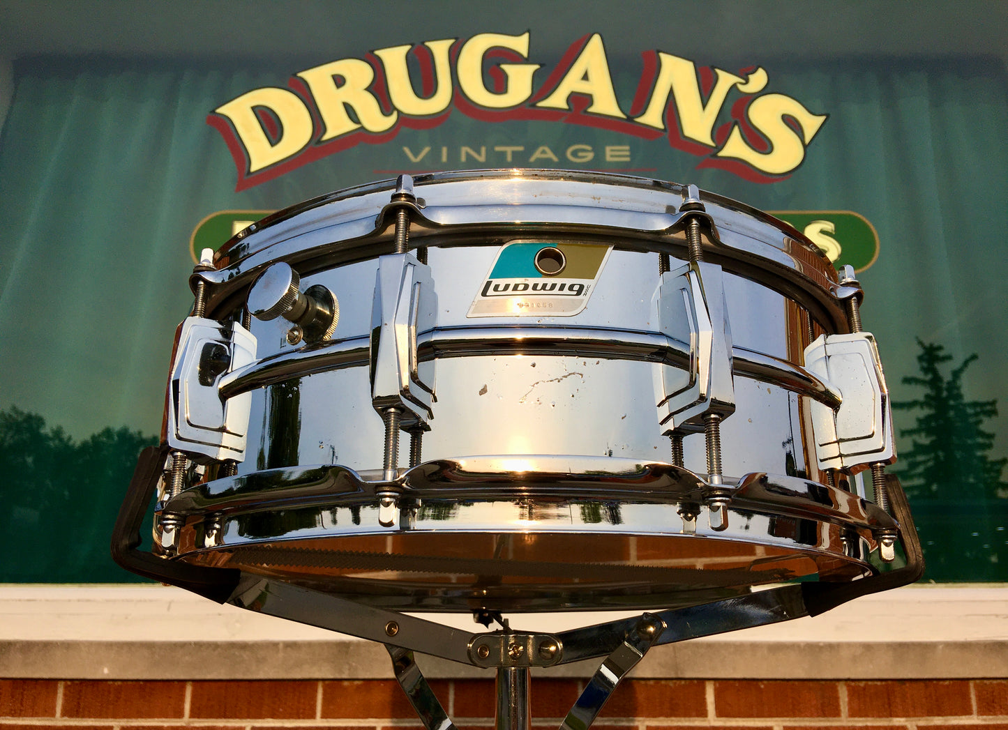 1970 Ludwig 5x14 Supraphonic Snare Drum