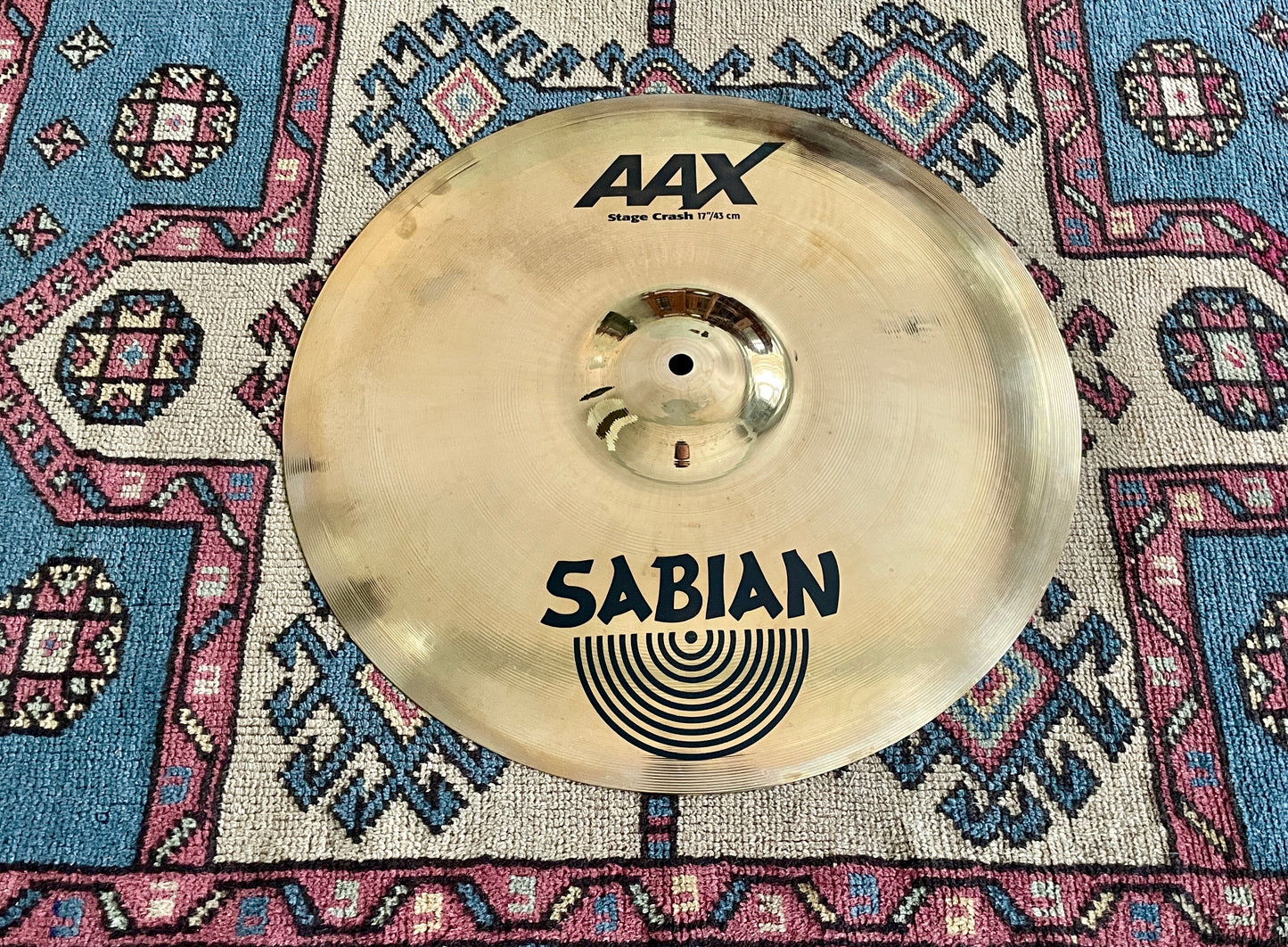 17" Sabian AAX Stage Crash Cymbal 1256g