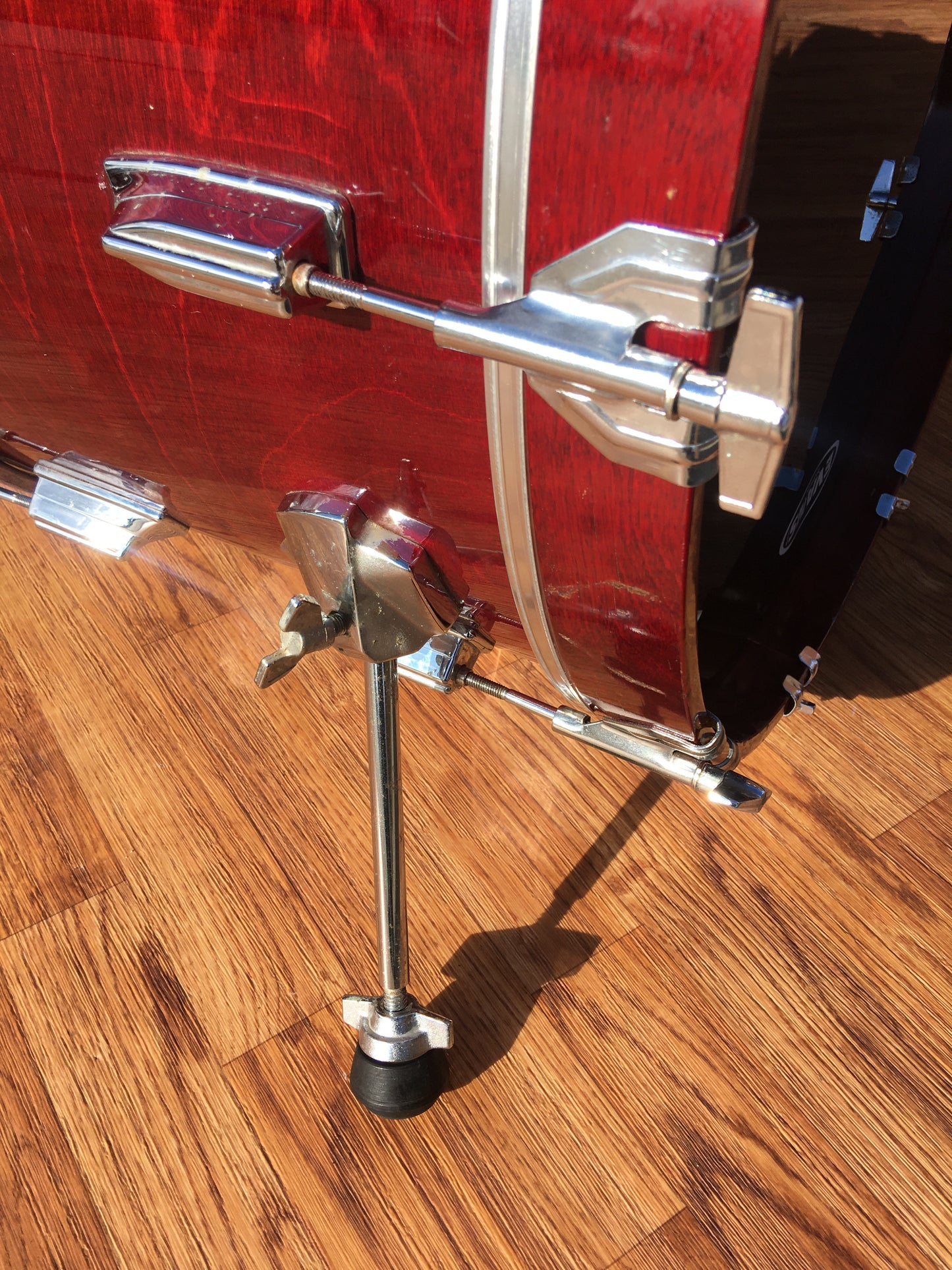 1970s-1980s Tama Superstar 14x24 Bass Drum Cherry Wine - Neil Peart