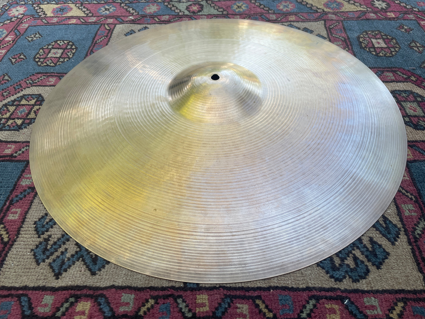 22" Zildjian A 1960s Ride Cymbal 3240g #782