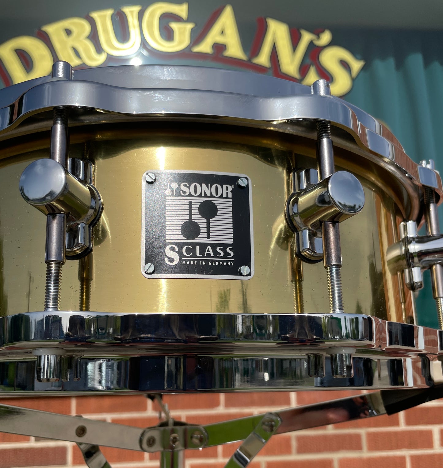 Sonor 5x14 S Class Brass Snare Drum