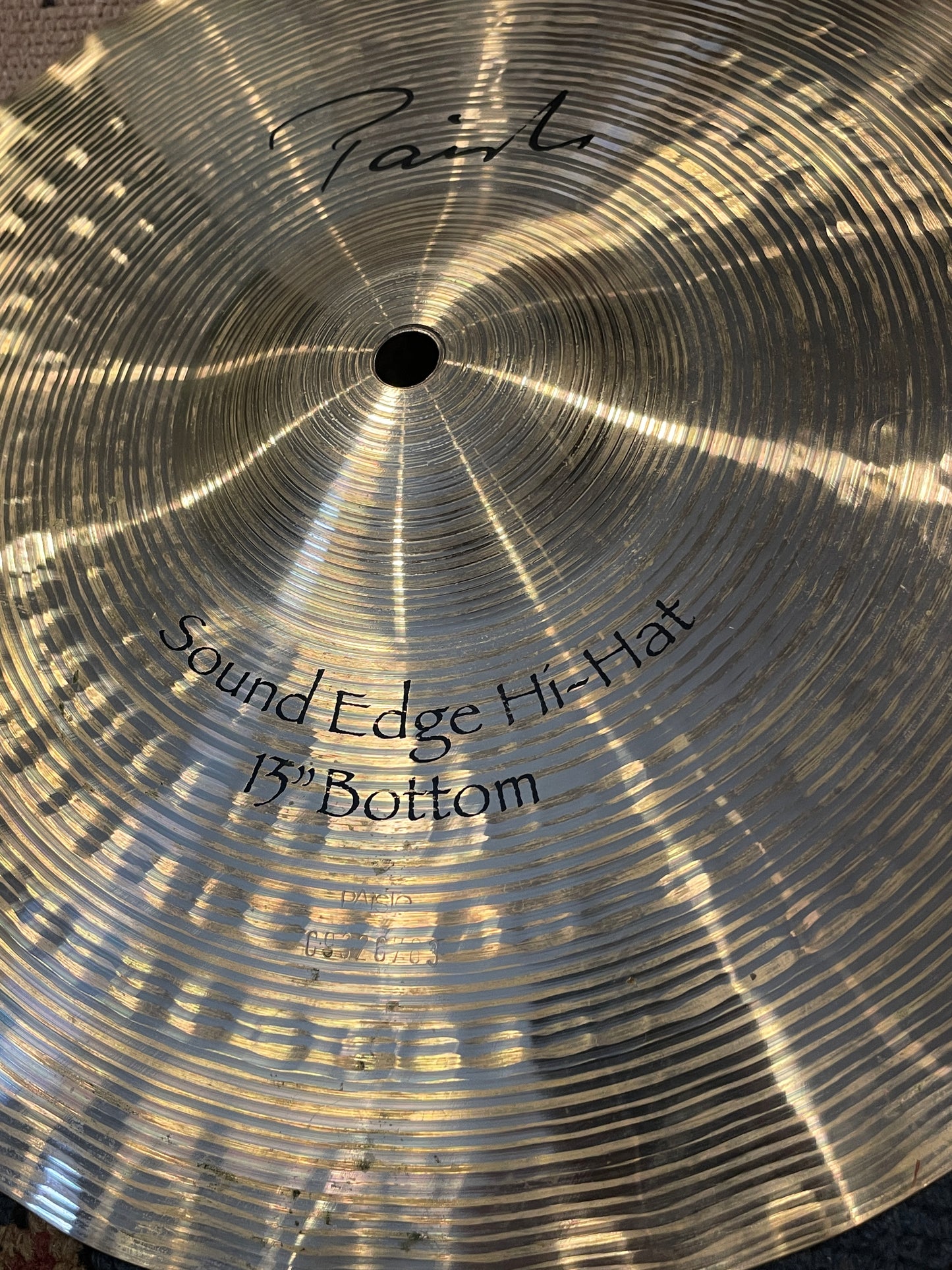 13" Paiste Sound Edge Hi-Hat Cymbal Pair 842g/952g
