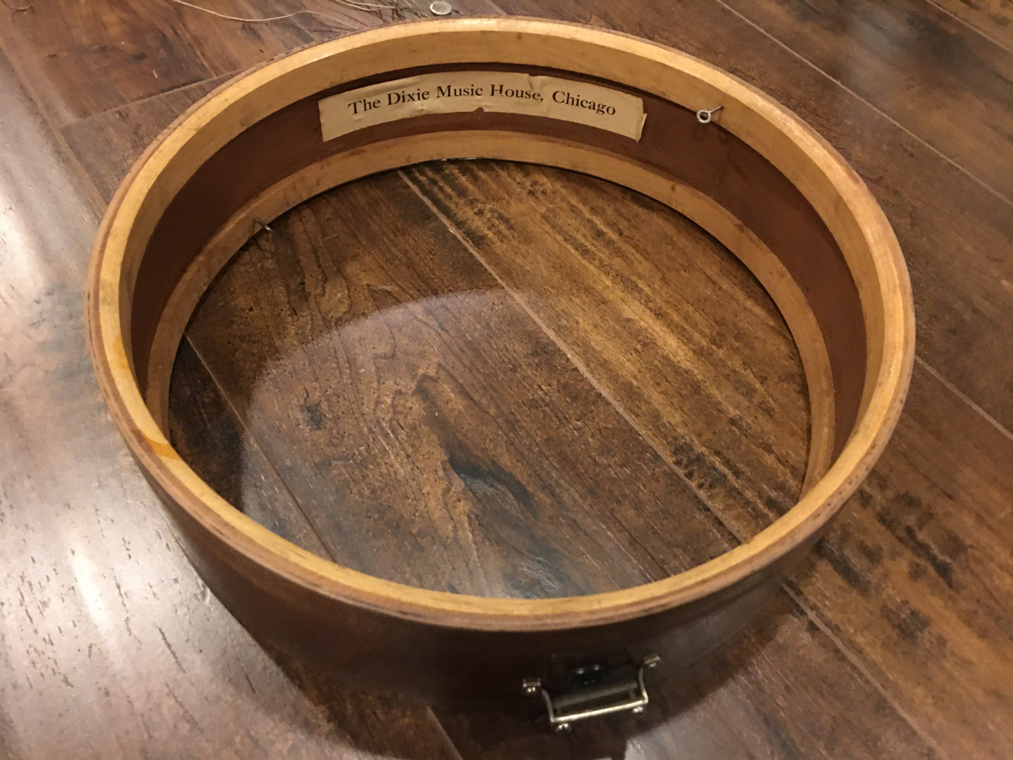 1900s / 1910s Leedy Dixie Music House Chicago 4x14 Single Tension Snare Drum