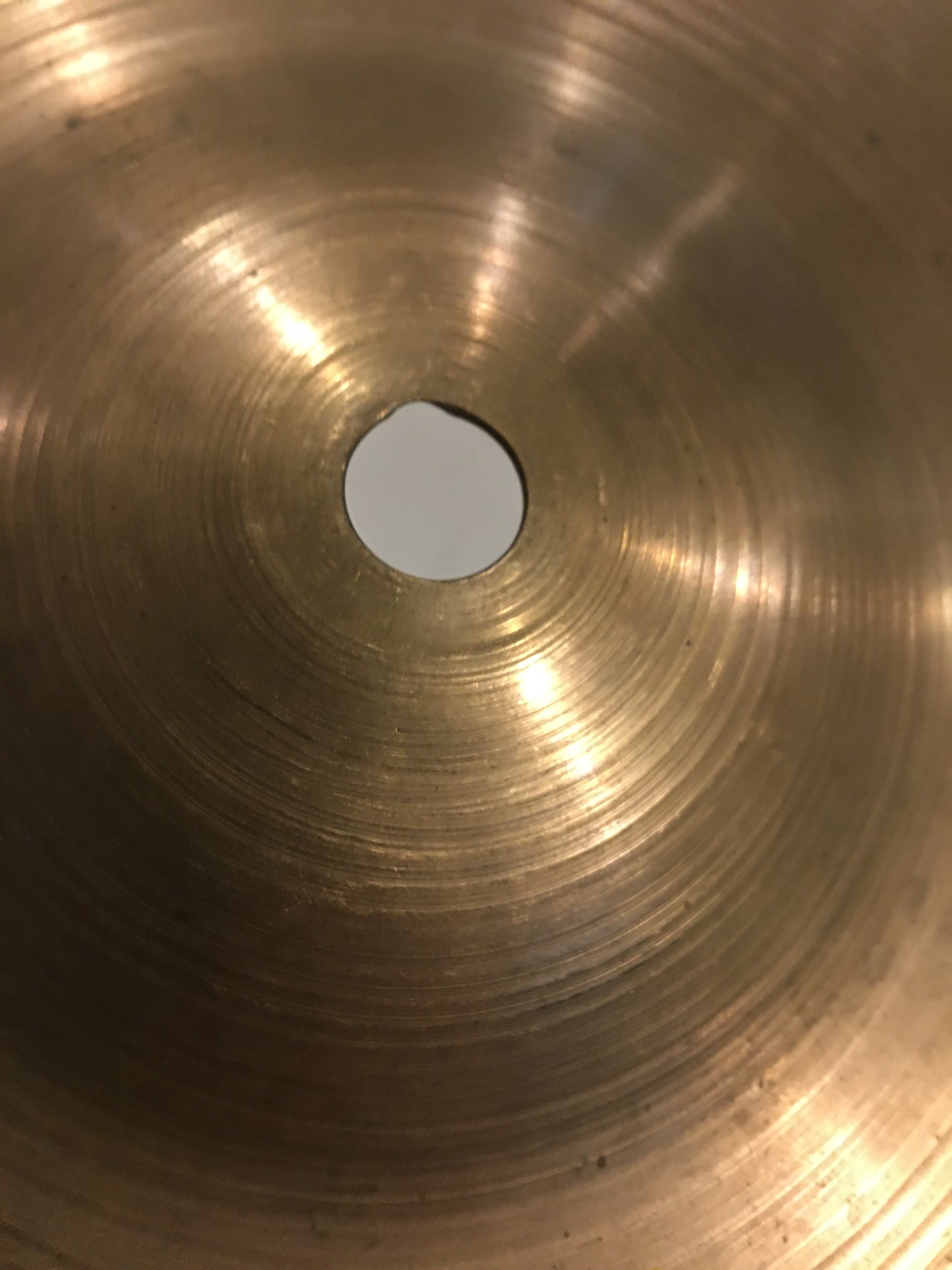 16" Zildjian A 1940s-50s Trans Stamp Crash Cymbal 1056g #683