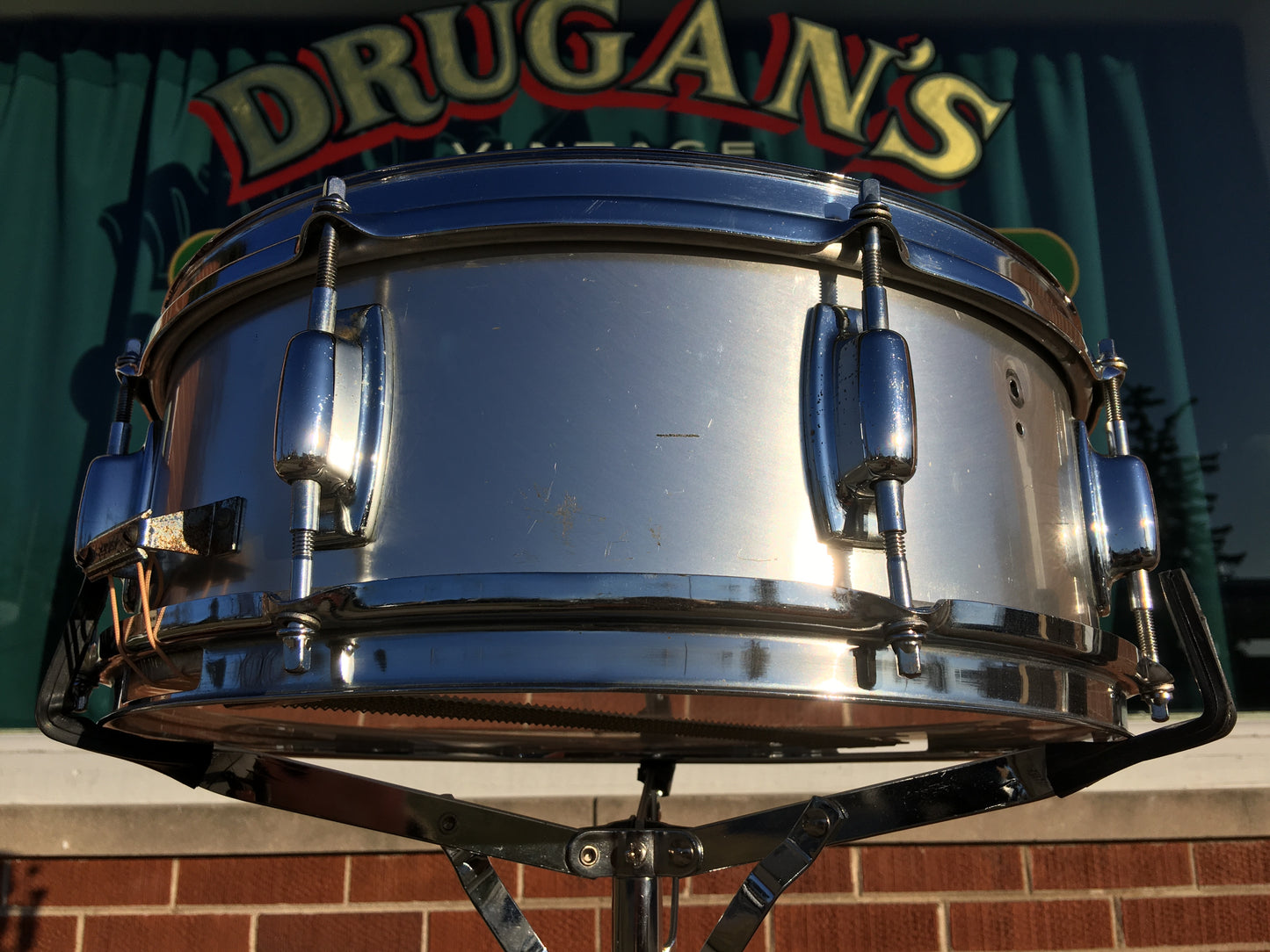 1968 Ludwig 5x14 Standard All Metal Snare Drum - 1st Year - Acrolite Finish