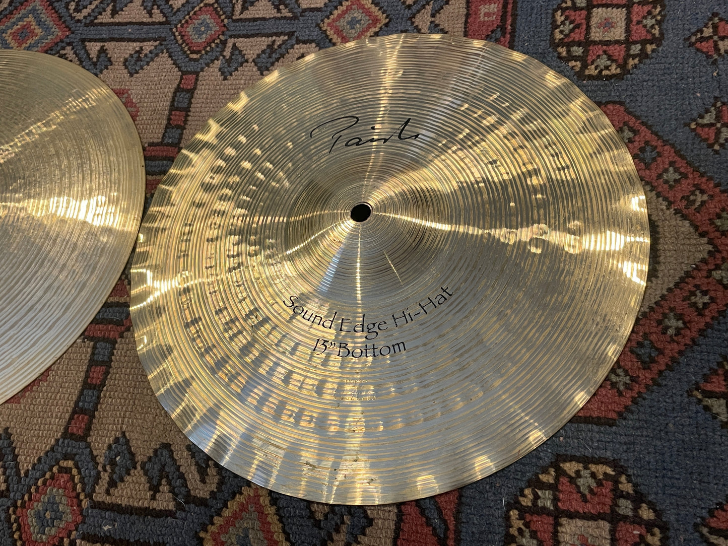 13" Paiste Sound Edge Hi-Hat Cymbal Pair 842g/952g