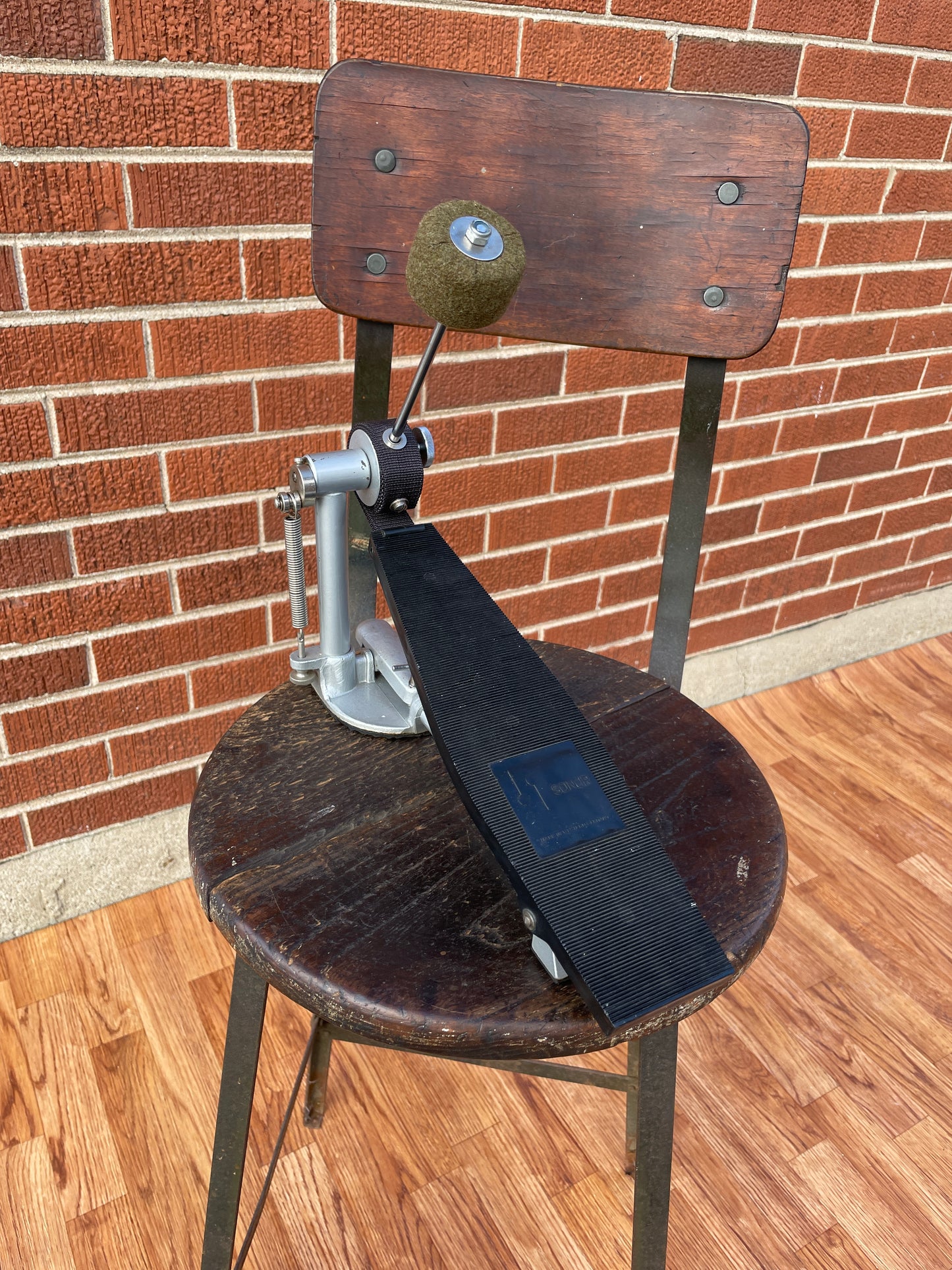 1960s Sonor Z5318 Presto Bass Drum Pedal Teardrop