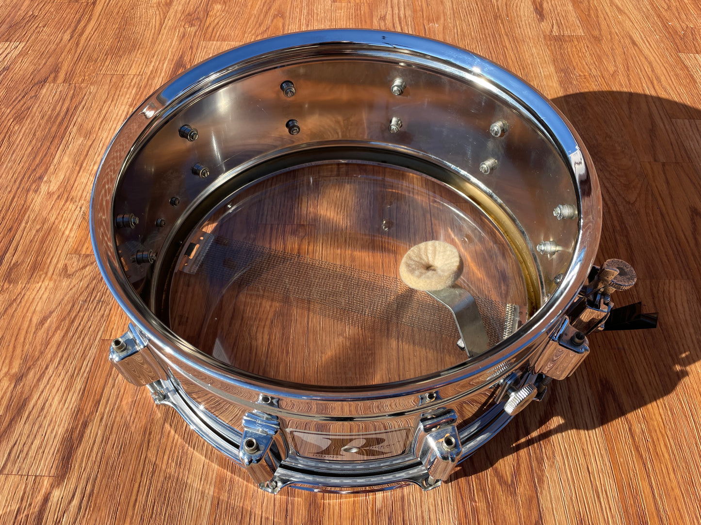 1970s Rogers Big R Super Ten 6.5x14 Snare Drum