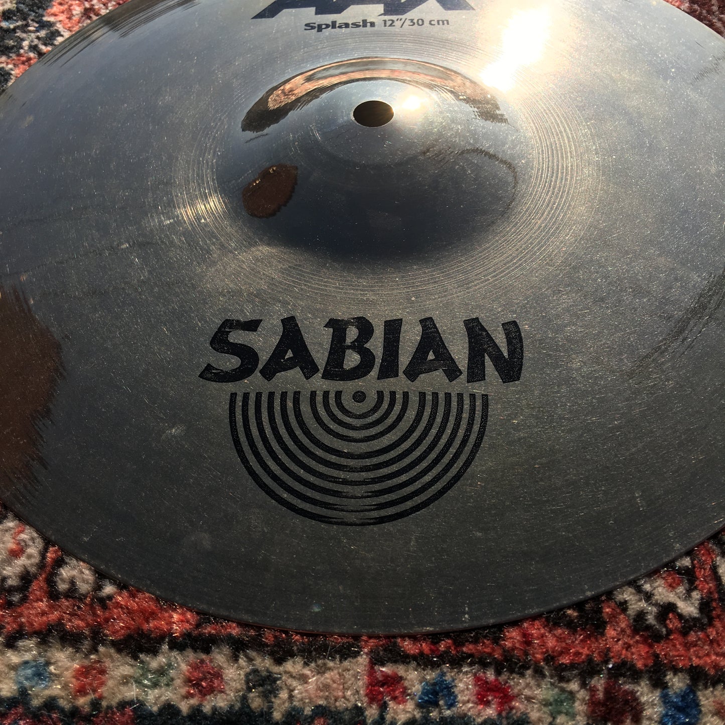 12" Sabian AAX Brilliant Splash Cymbal