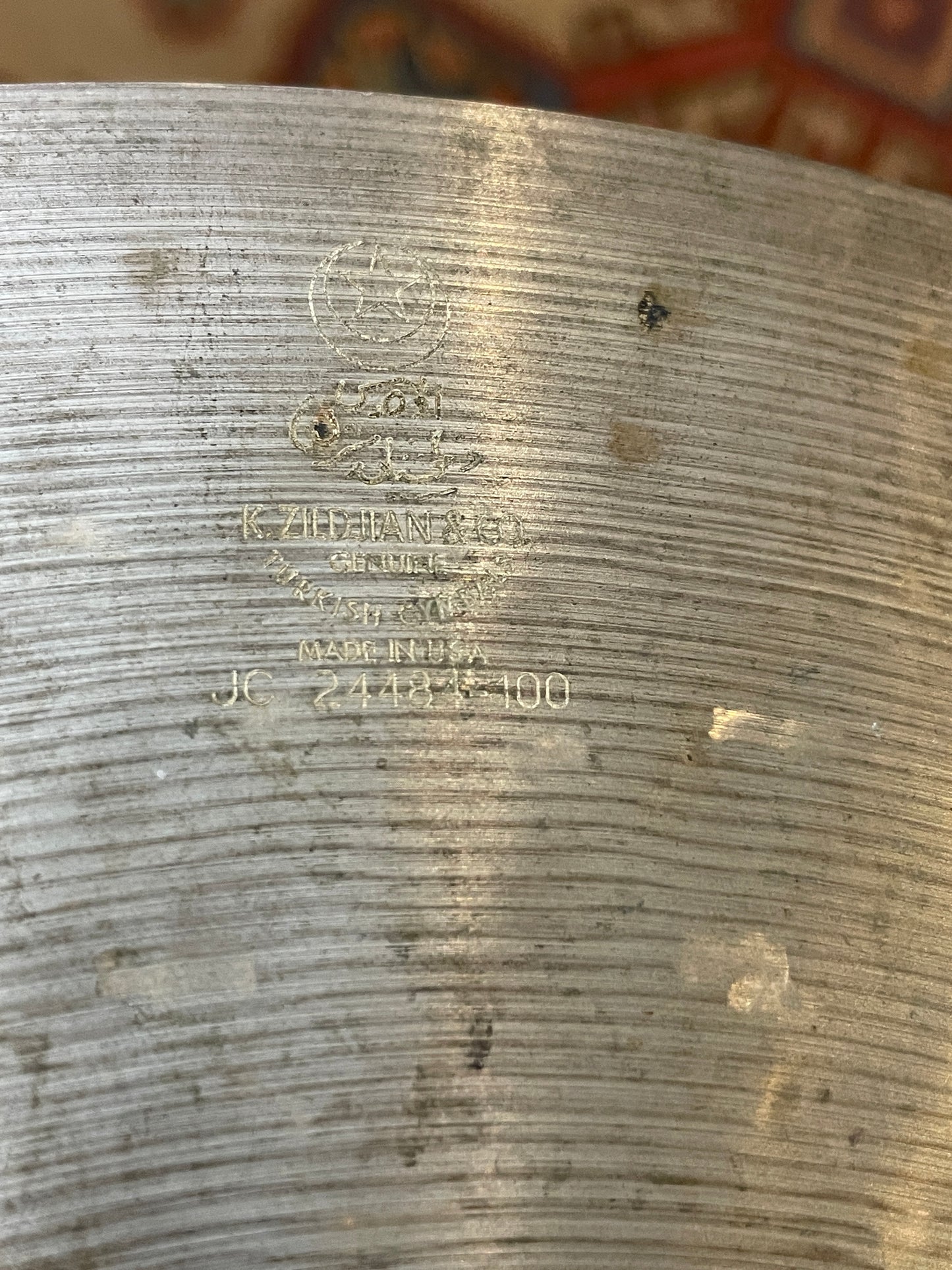 12" Zildjian K Custom Dark Splash Cymbal 474g