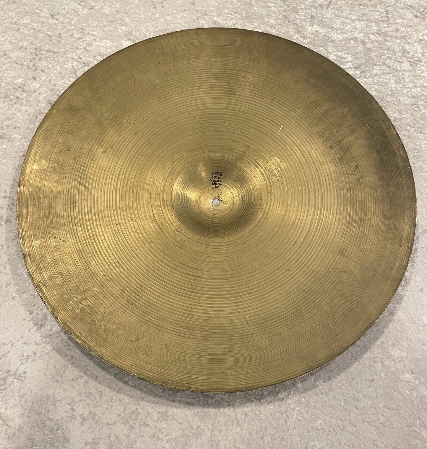 24" Zildjian A 1960s Flange Ride Cymbal 3048g #789 *Video Demo*