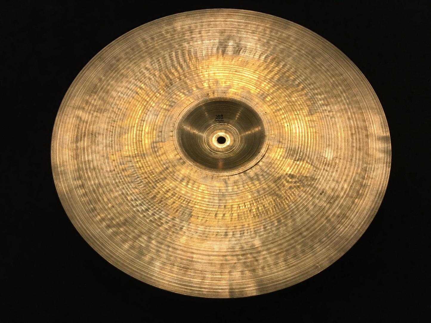 18" Zildjian A 1950s Small Stamp Crash / Ride Cymbal 1606g #680 *Sound File*