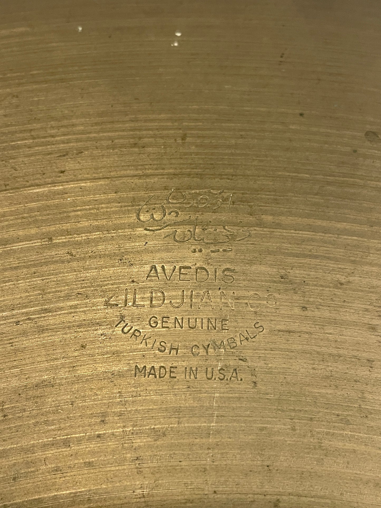 24" Zildjian A 1960s Flange Ride Cymbal 3048g #789 *Video Demo*