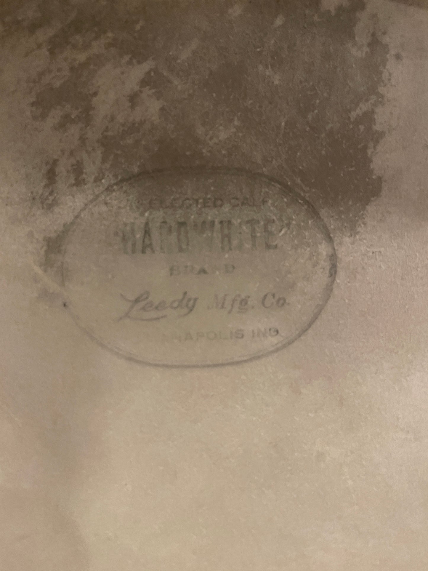 1920s Leedy 14x28 Spartan Concert Bass Drum Natural