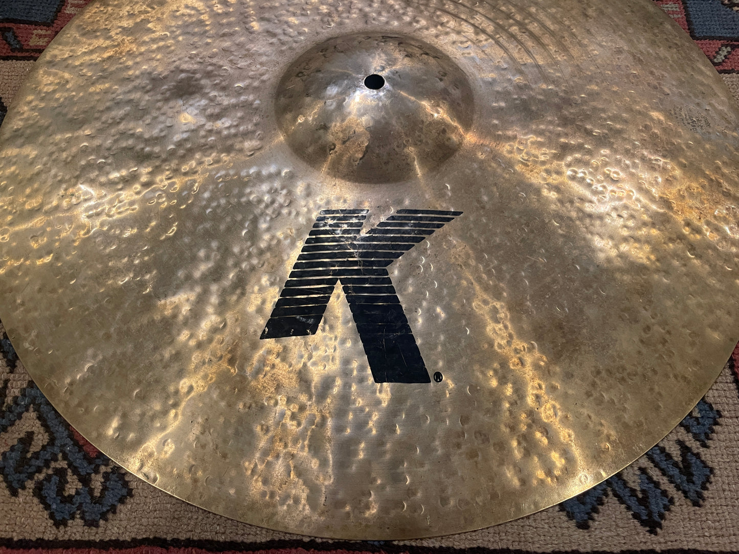21" Zildjian K Custom Dark Complex Ride Cymbal 2506g *Video Demo*