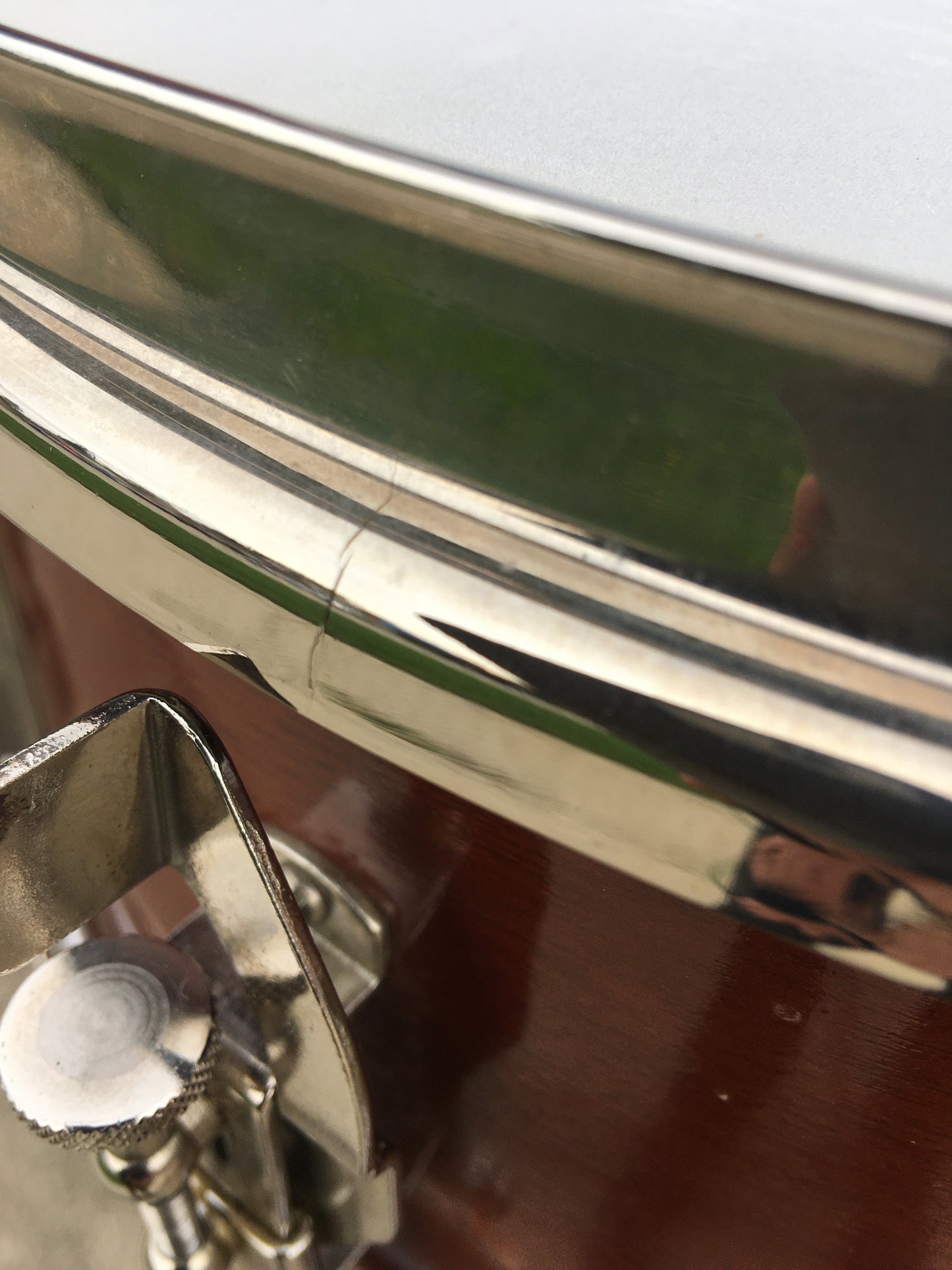 1959 Ludwig Pioneer Transition Badge 6.5X14 Mahogany Snare Drum