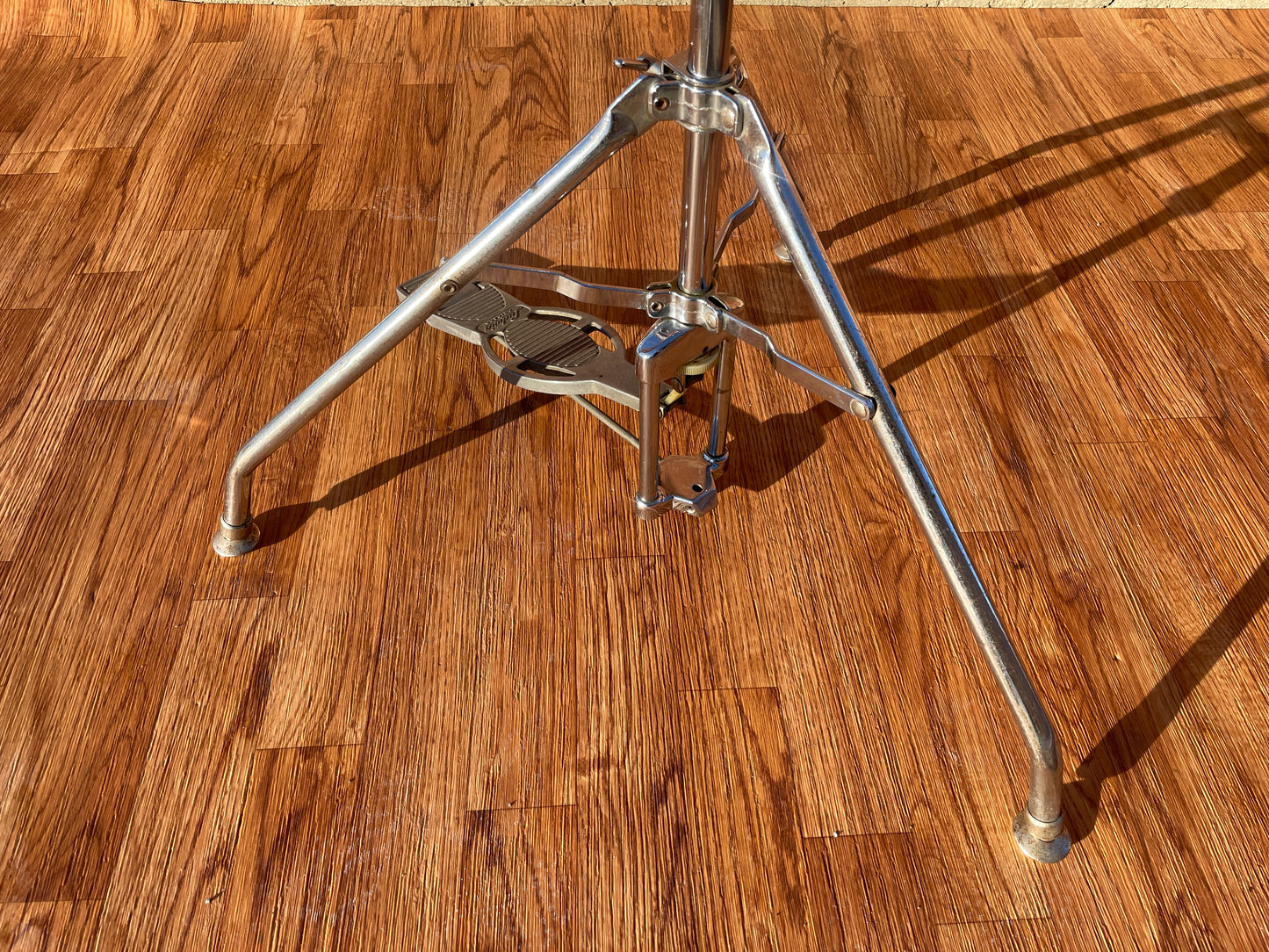 1970s Ludwig No. 1130 Atlas Tubular Spur-Lok Hi-Hat Stand w/ Swivel Feet