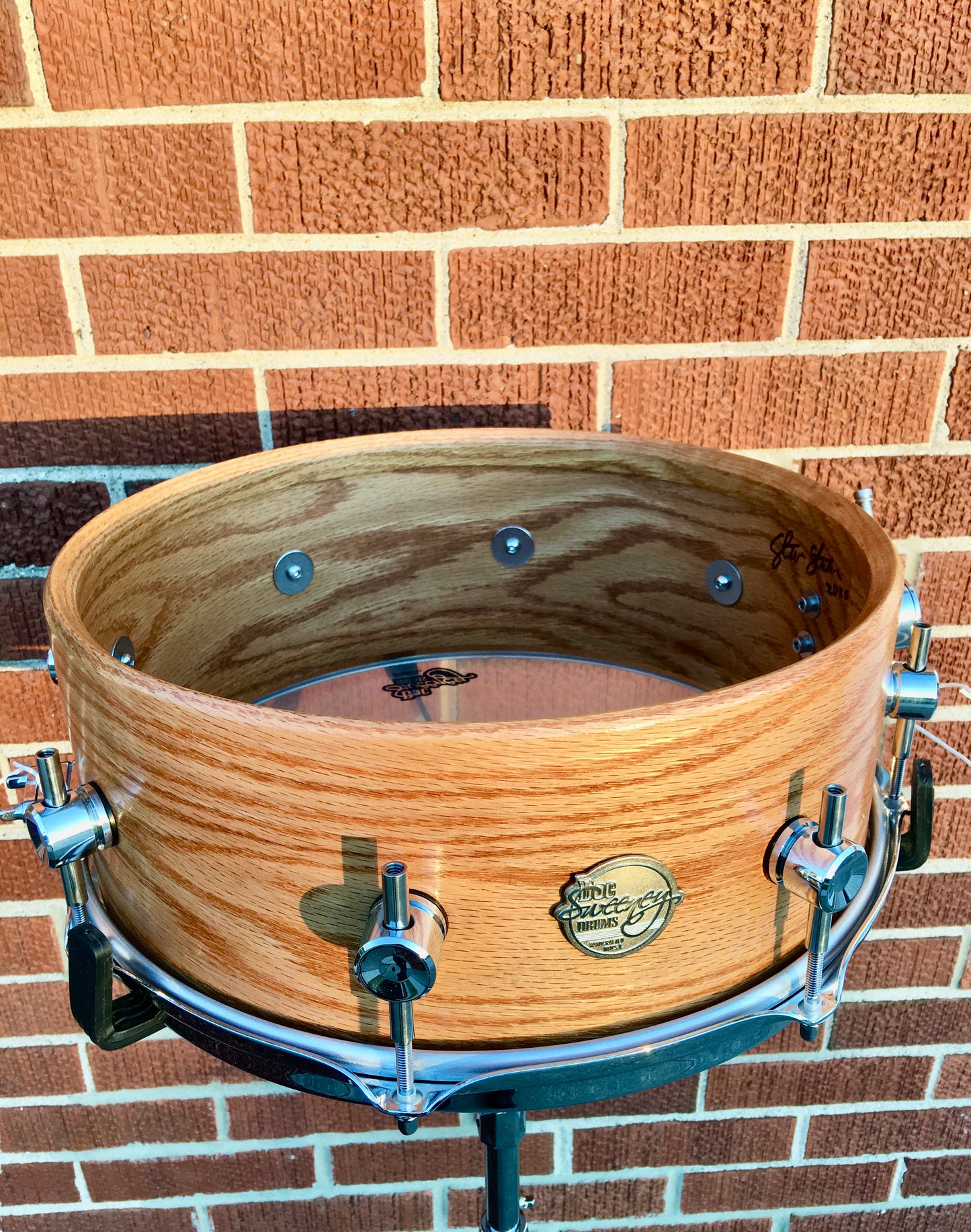 Doc Sweeney 5.5x14 Pure Shell Snare Drum Oak