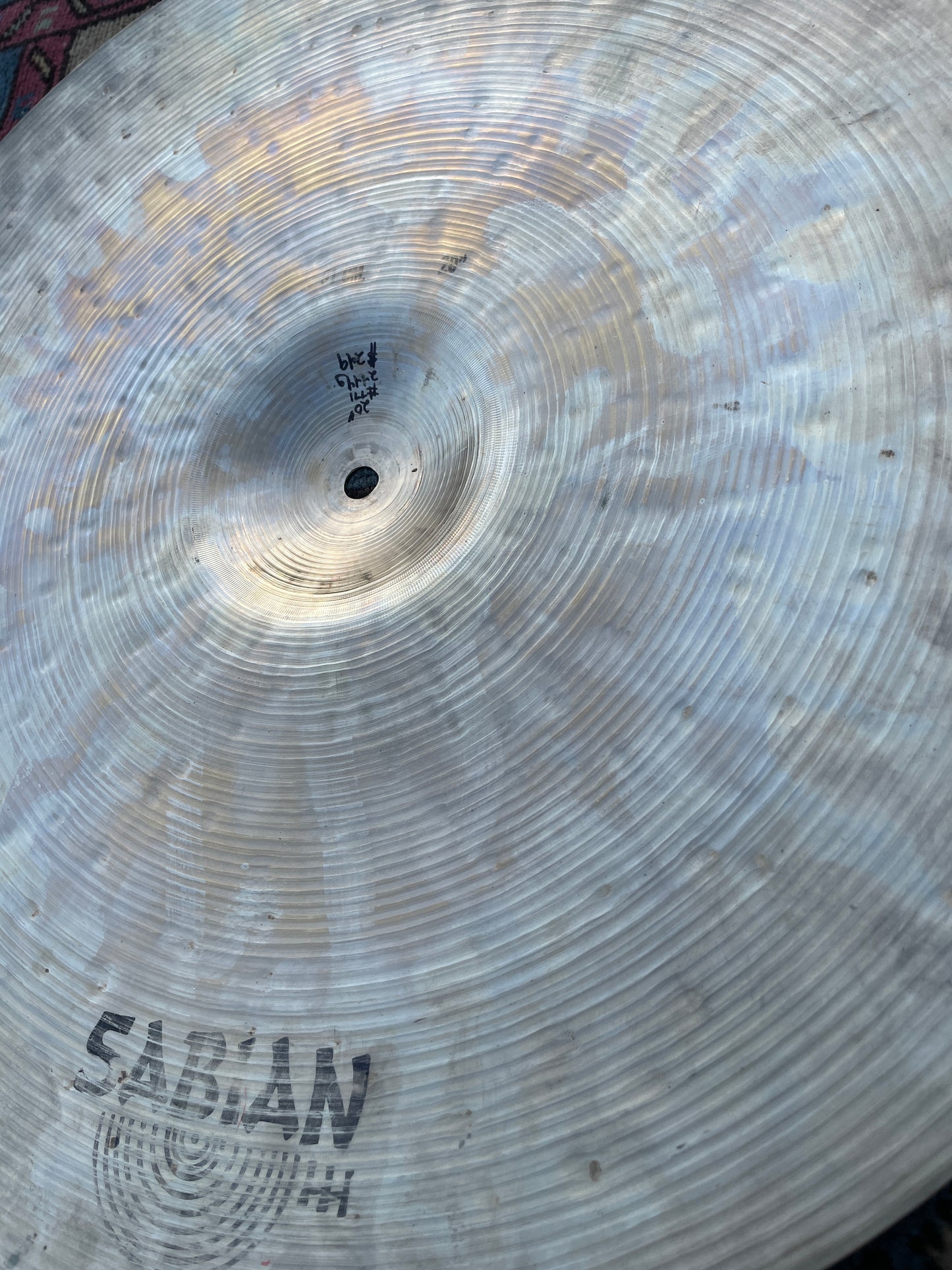 20" Sabian HH 1980s Ride Cymbal 2444g #771 *Video Demo*