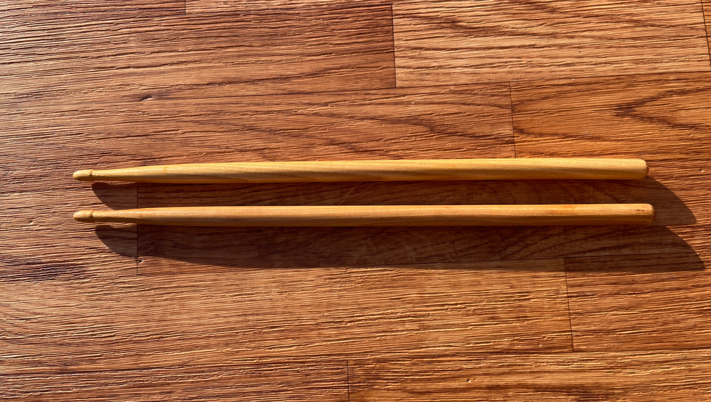 N.O.S. Vintage Slingerland 8A Wood Tip Drum Sticks w/ Original Bag New Old Stock