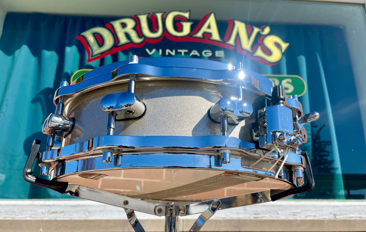 Sonor Delite Series 4x14 Snare Drum Silver Sparkle