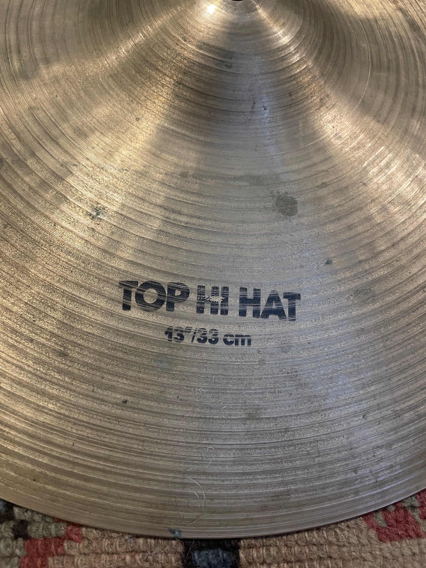 13" Zildjian K Hi-Hat Top Cymbal Single IAK 800g