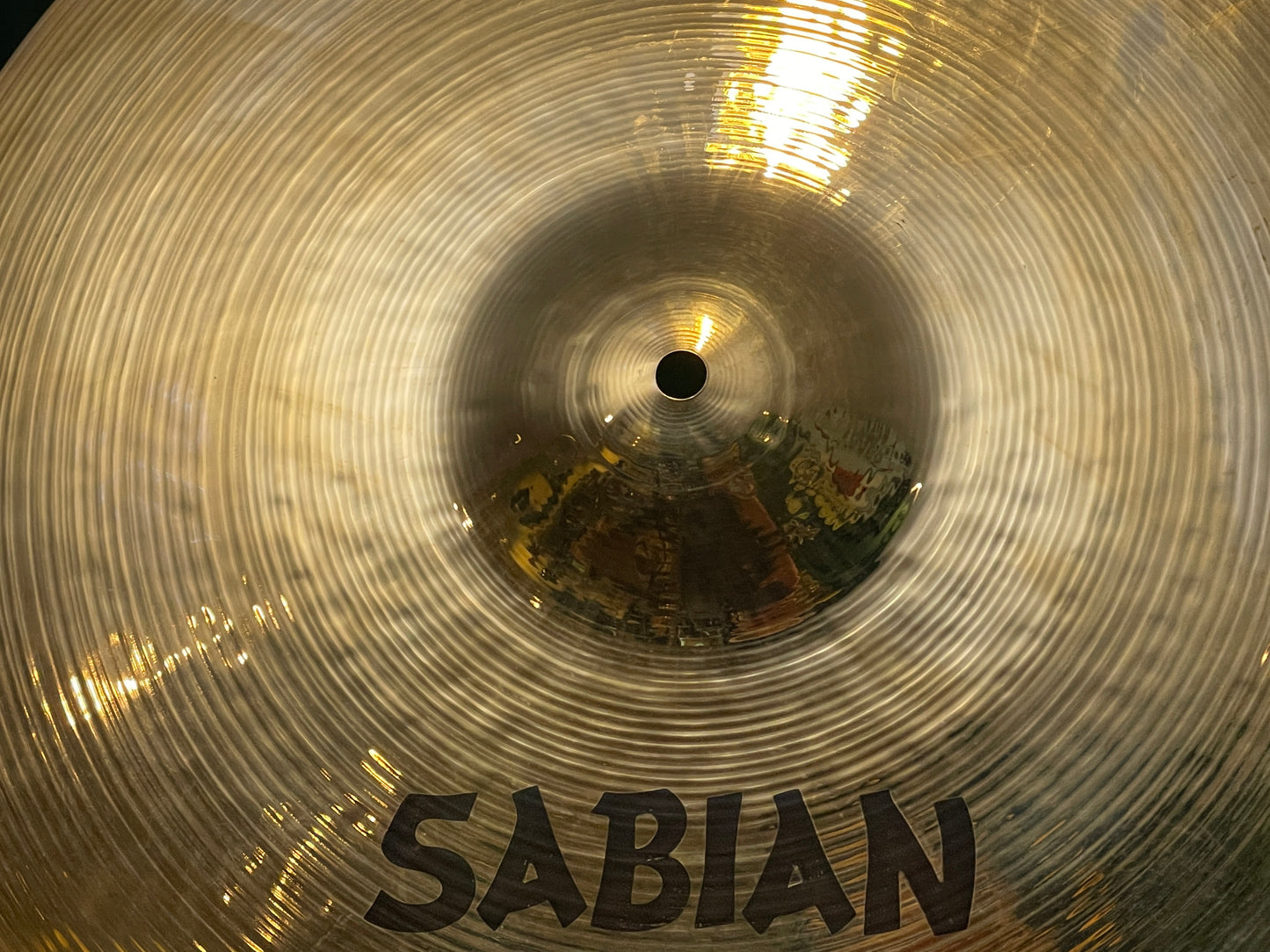 18" Sabian Hand Hammered HH Thin Crash Brilliant 1318g