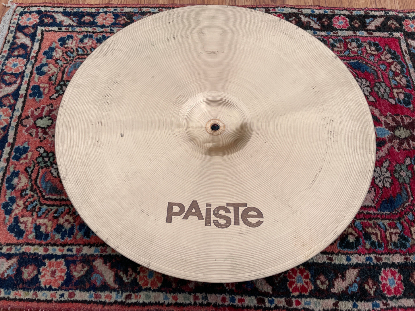 20" Paiste 404 Brown Label Medium Ride Cymbal 1842g