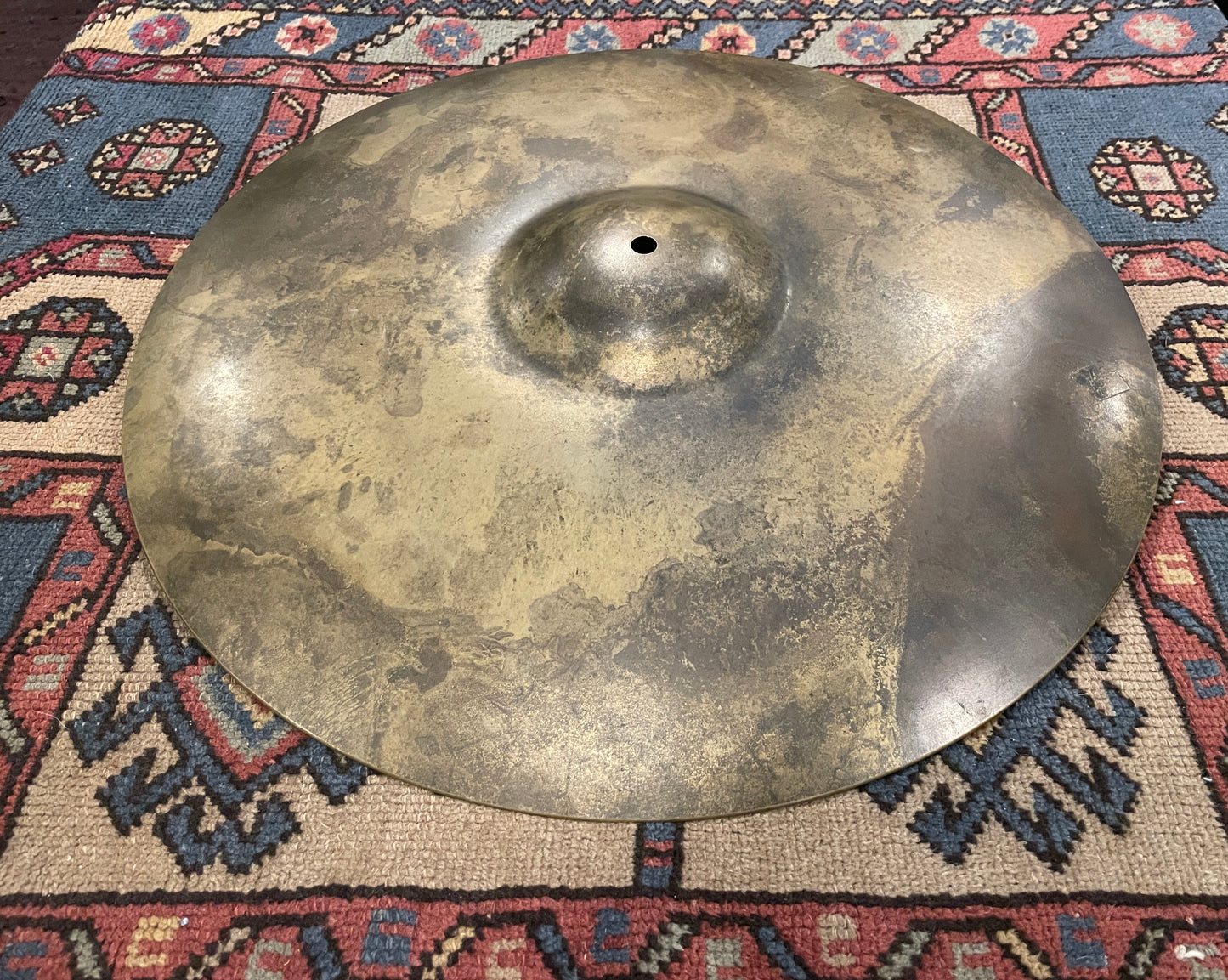 20" Vintage Zildjian A Earth Ride Cymbal 3576g 1970s-1980s Hollow Logo