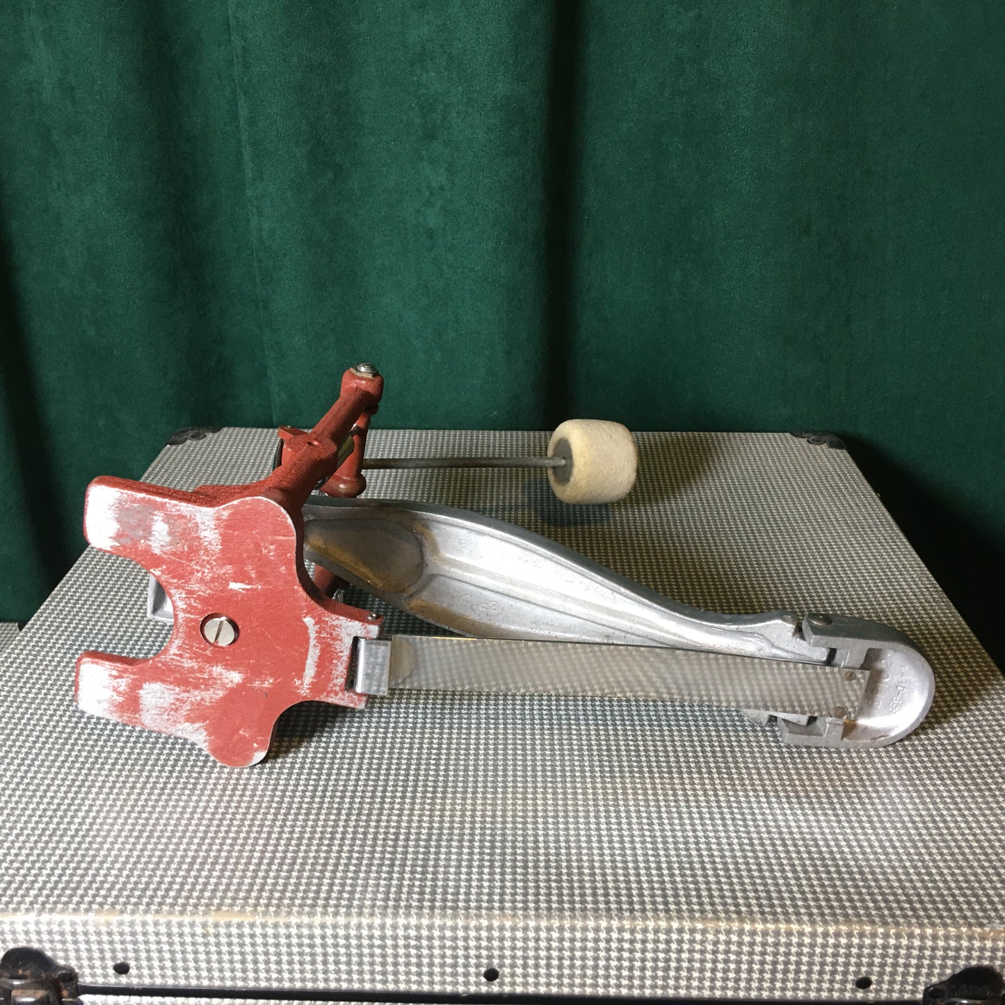Vintage Slingerland Epic Bass Drum Pedal w/ Red Frame